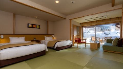 Desain universal kamar Jepang dan Barat