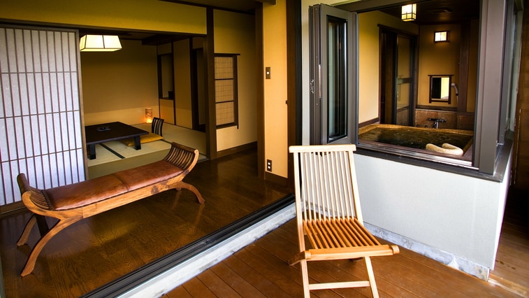 ■ Tsuruage kakurei with open air ■ -Tsukifune- (Japanese-style room 8 tatami mats + balcony)