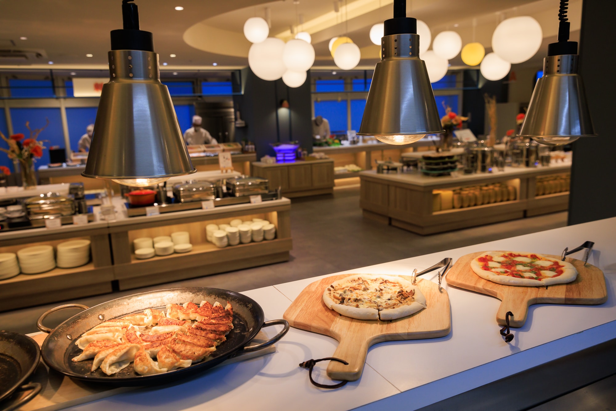 Buffet tối cúc vạn thọ (ảnh)