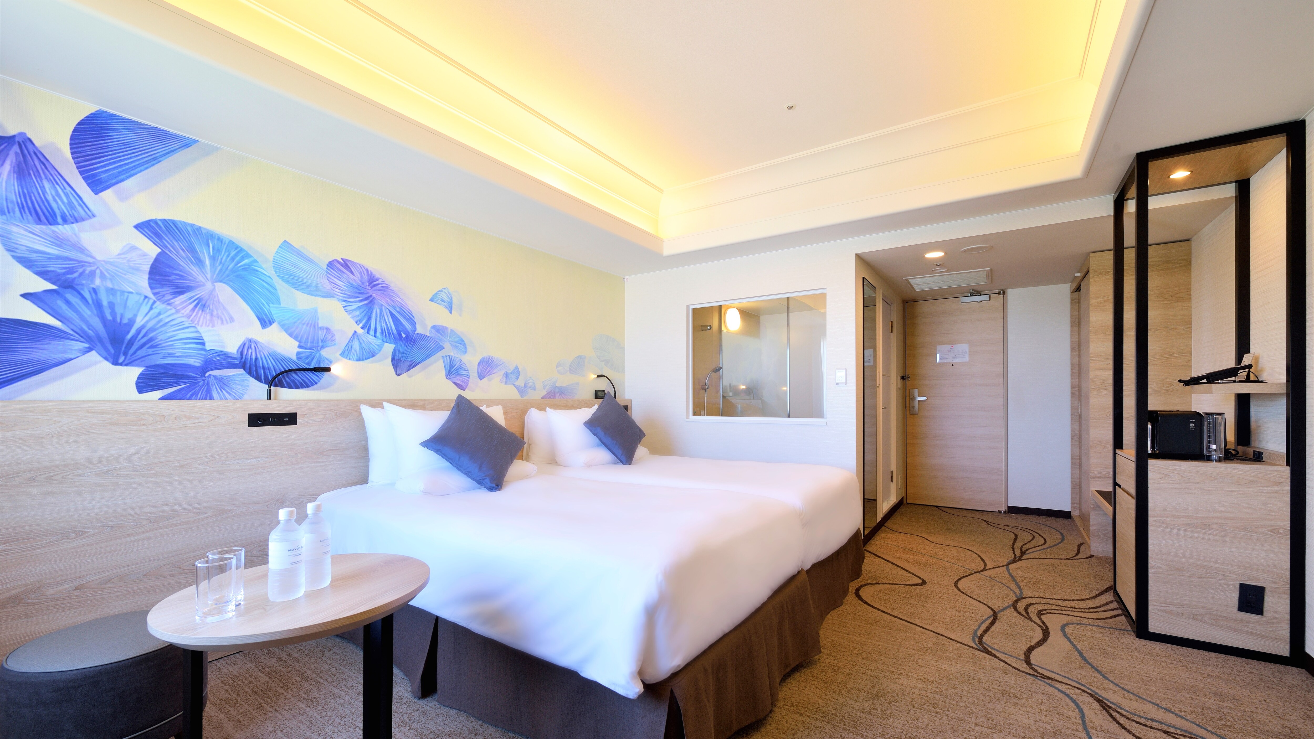 [Executive Twin 24㎡] You can use the lounge on the top floor. Enjoy a quality stay.
