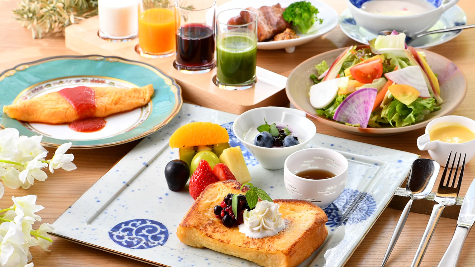 Western breakfast