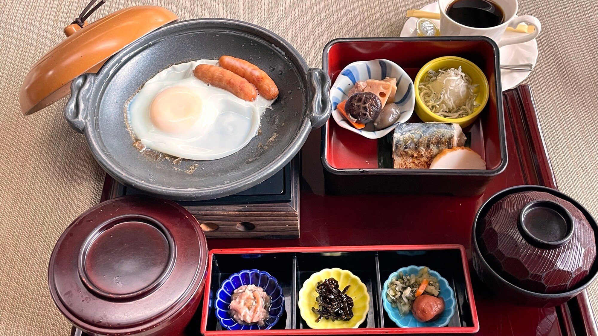 *[Breakfast example] <Japanese set meal> A well-balanced Japanese set meal breakfast♪