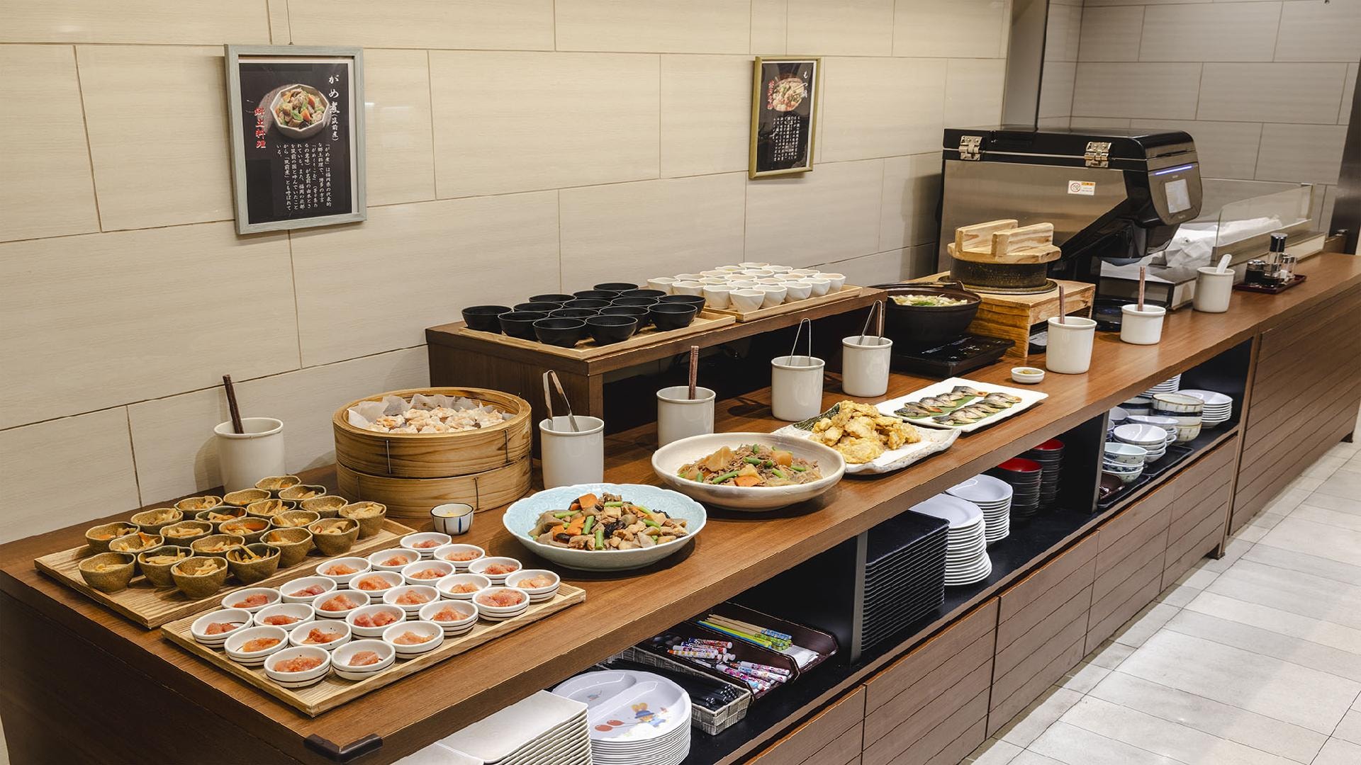 Breakfast buffet