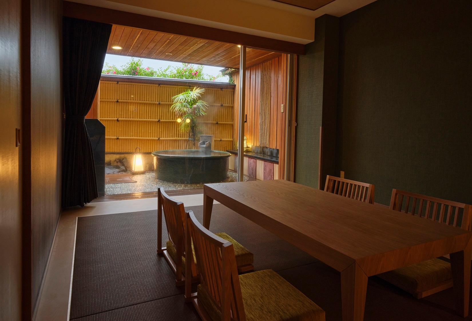 日式西式客房，附露天浴池