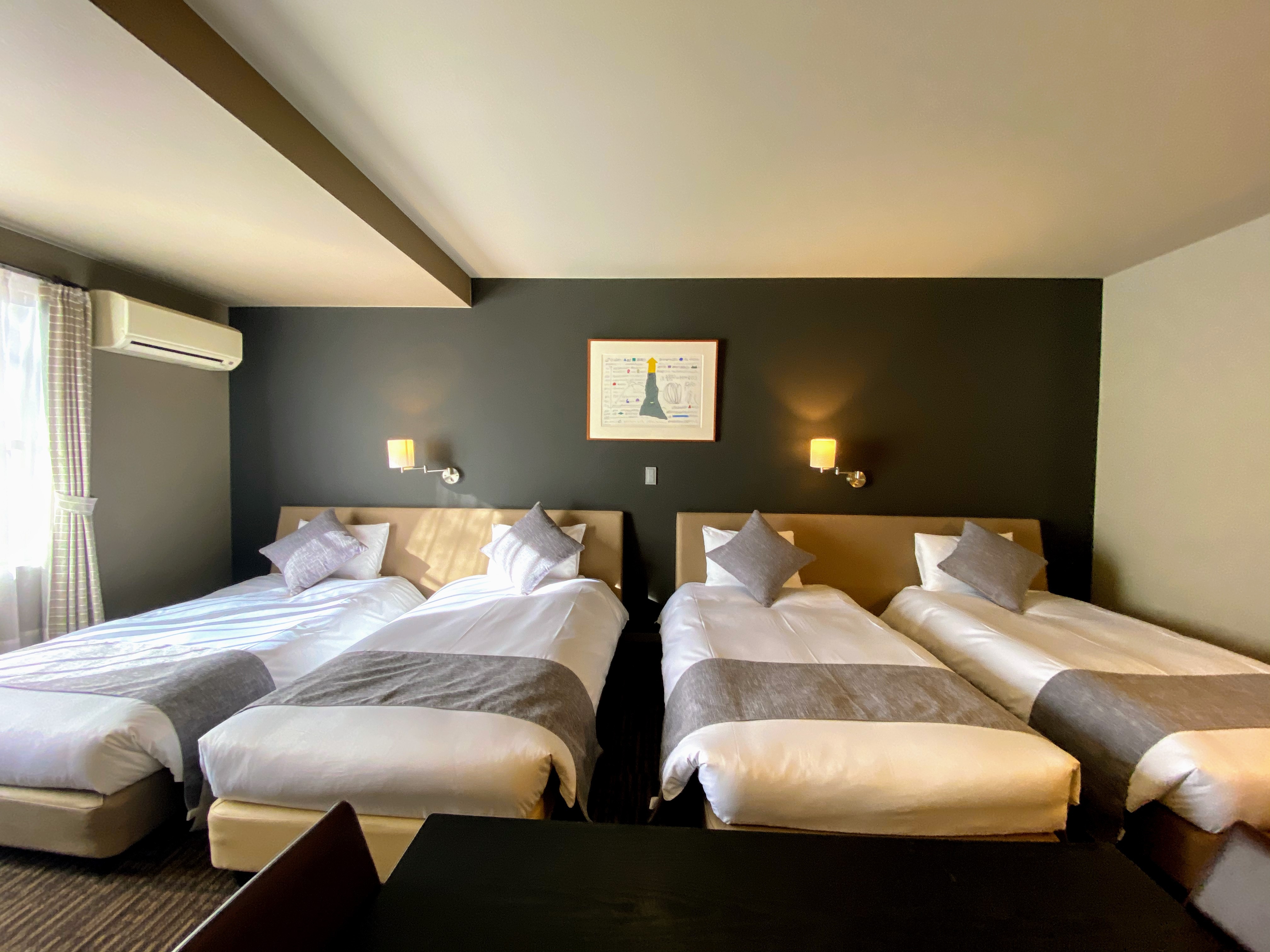 Quartet for quadruple room (Room 109)