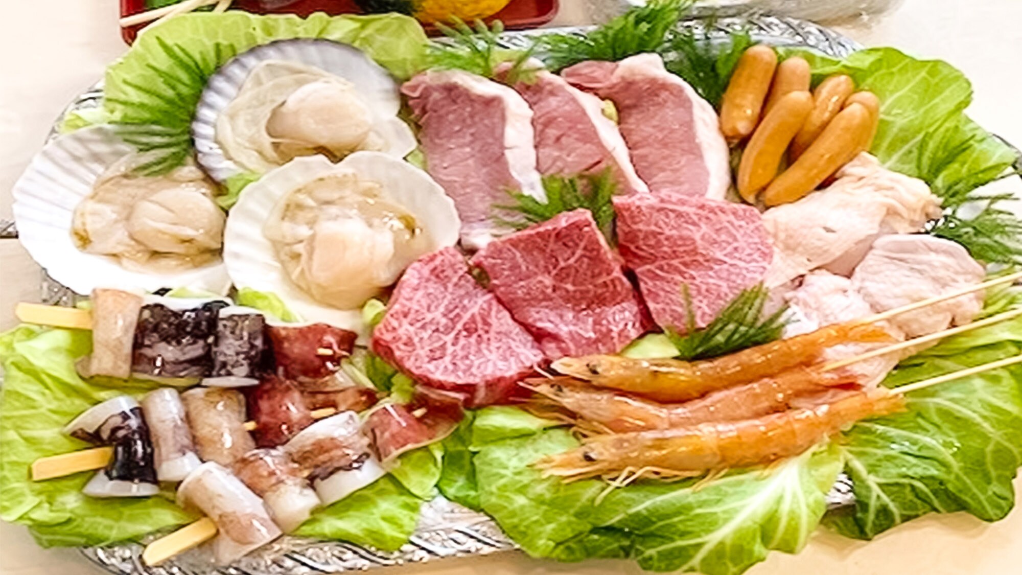 ・Enjoy BBQ without bringing anything♪