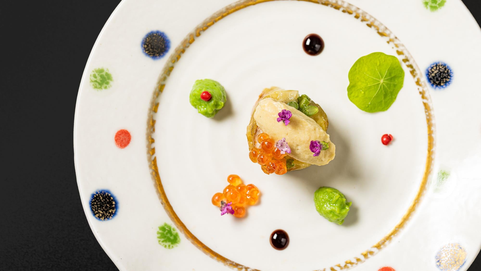 Seasonal creative cuisine: An example