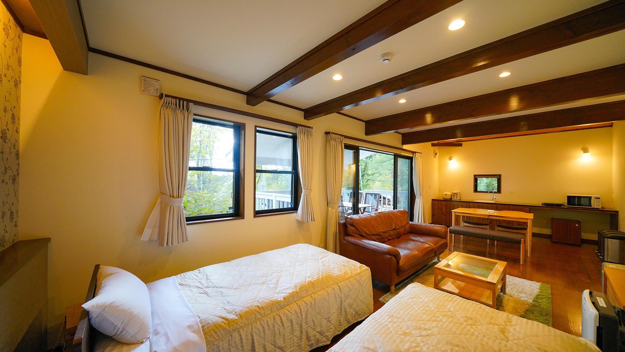 [Concept cottage with kitchen] Interior example