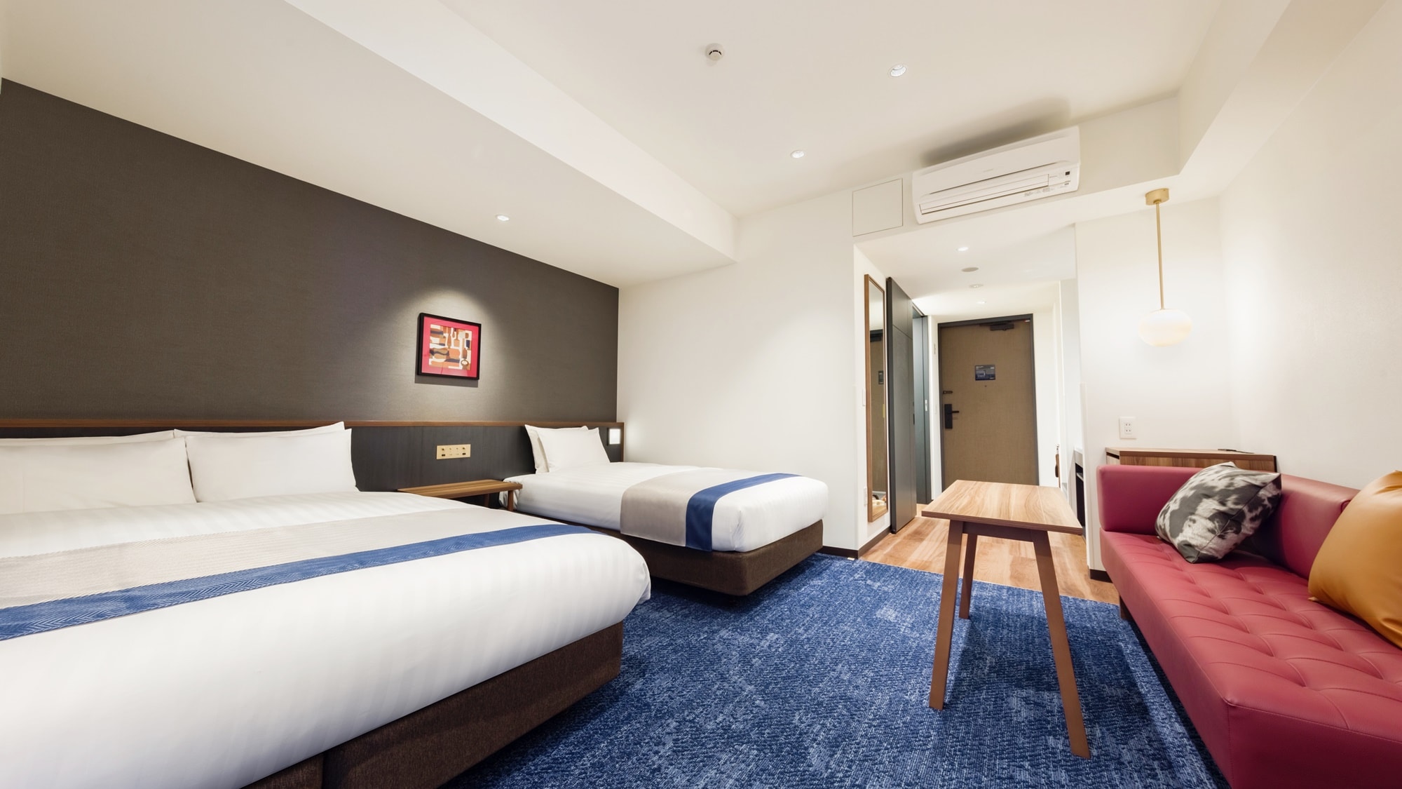 【无障碍双床西式房】宽敞的床铺可缓解您旅途的疲劳。