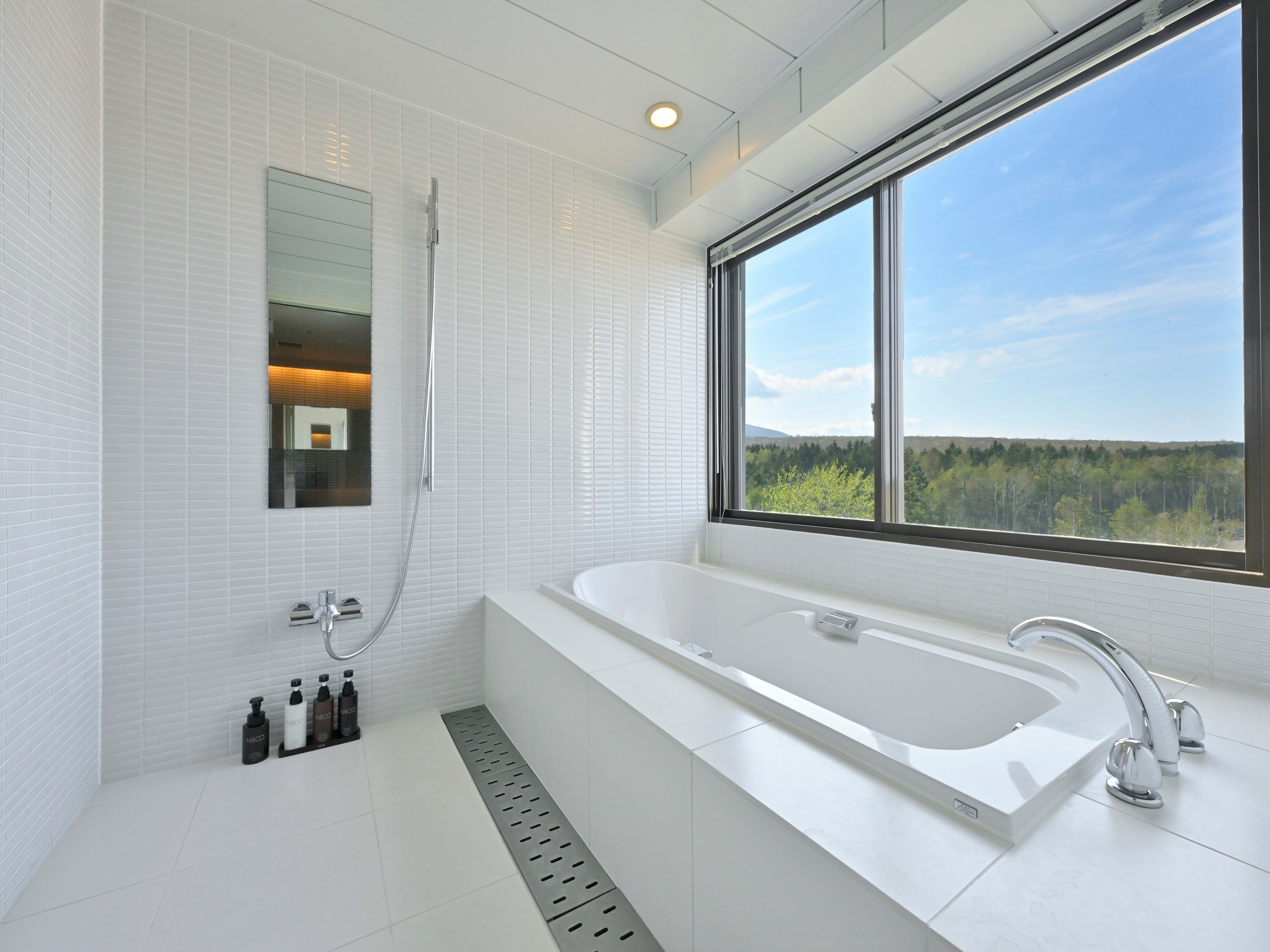 Modern Western-style suite, 140 sq m, with mountain view.