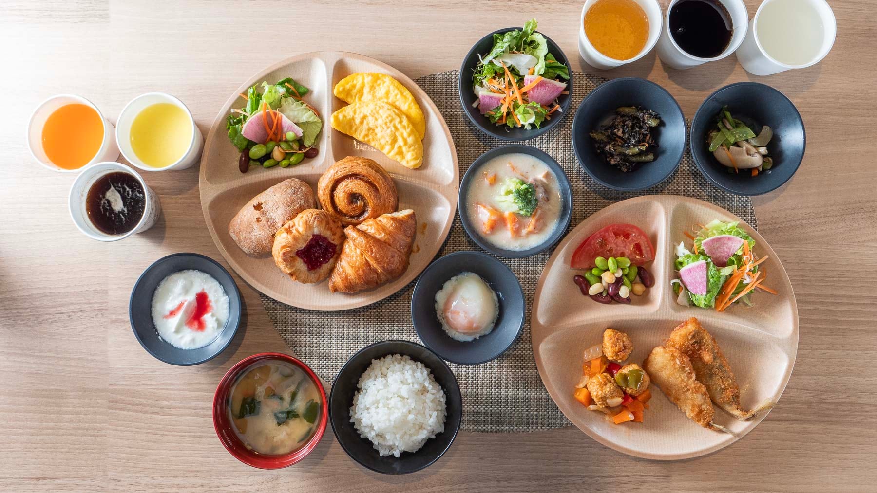 We aim to have zero leftovers, so we carefully provide additional replenishment little by little.