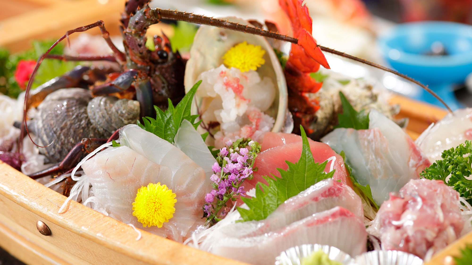 Local fish sashimi platter