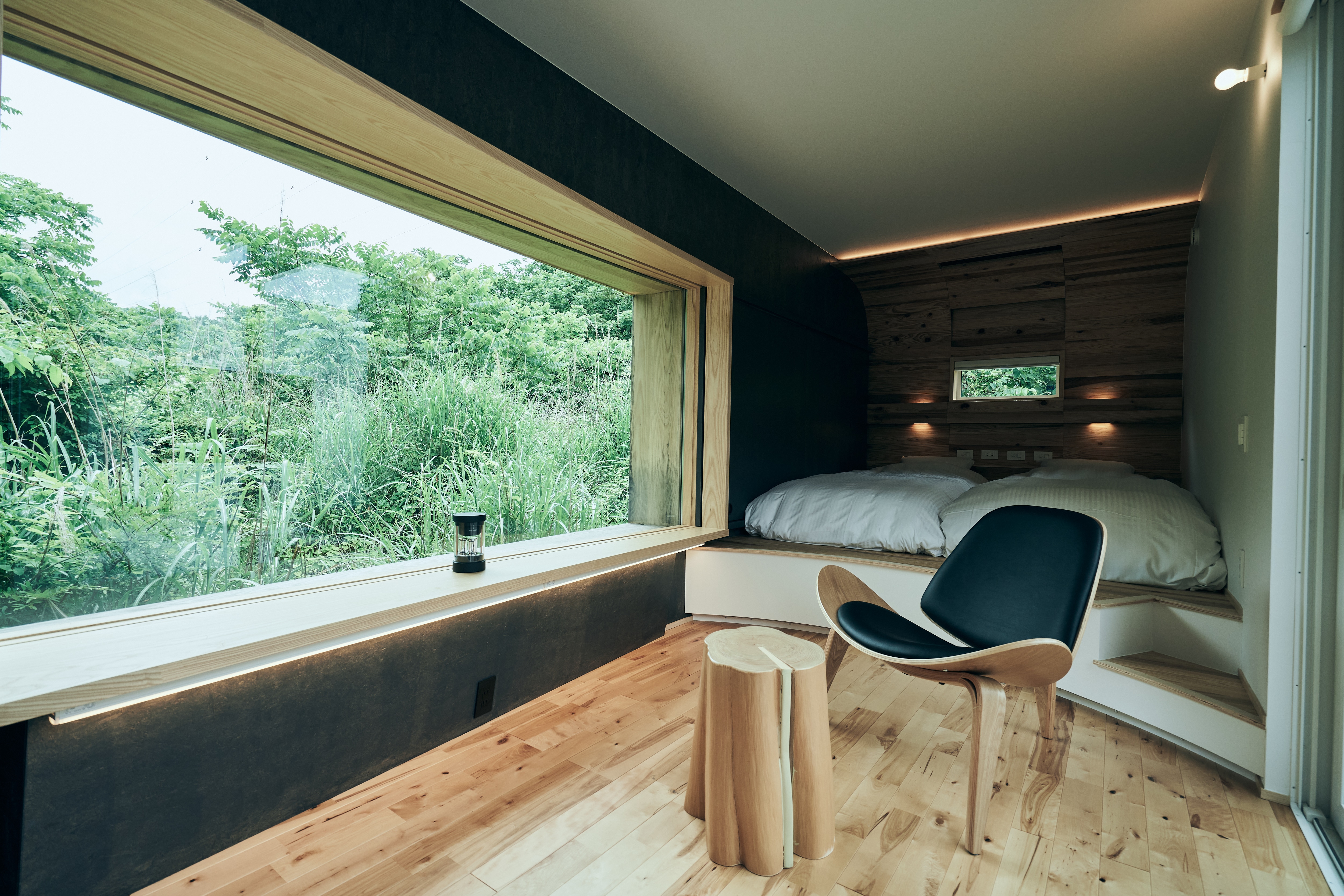 [Suite Villa -Sauna-] Building A / View from the BLANC Window