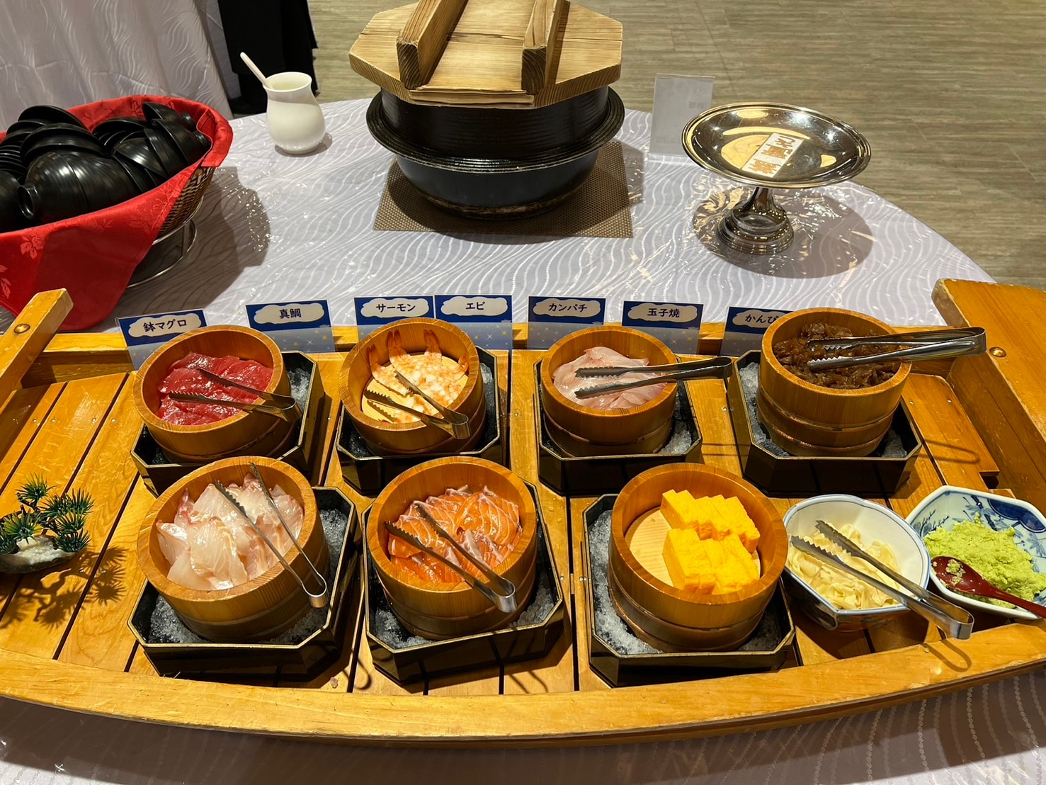 Dinner buffet (example)