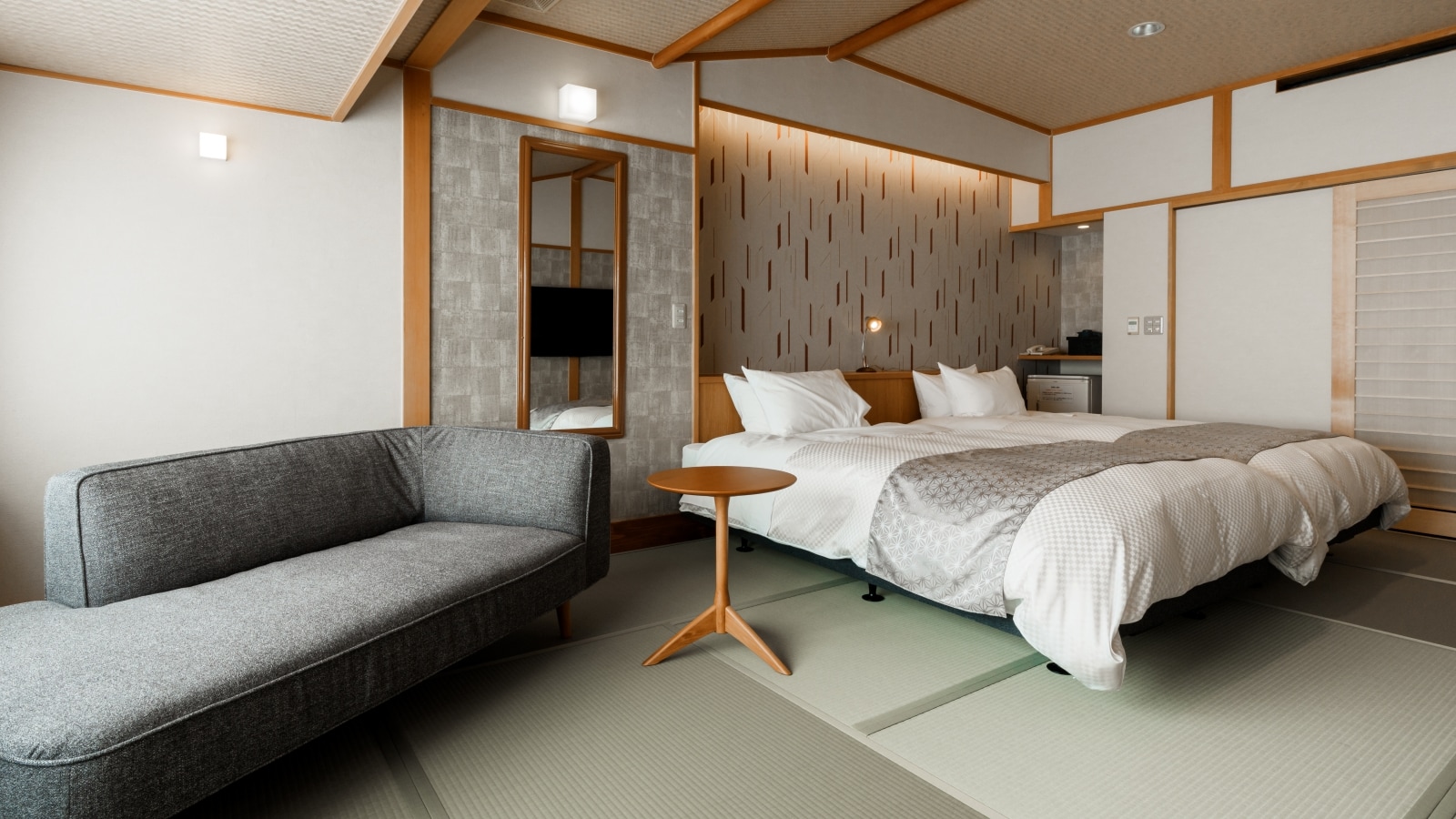 【일본 모던 트윈★배리어 프리 객실】