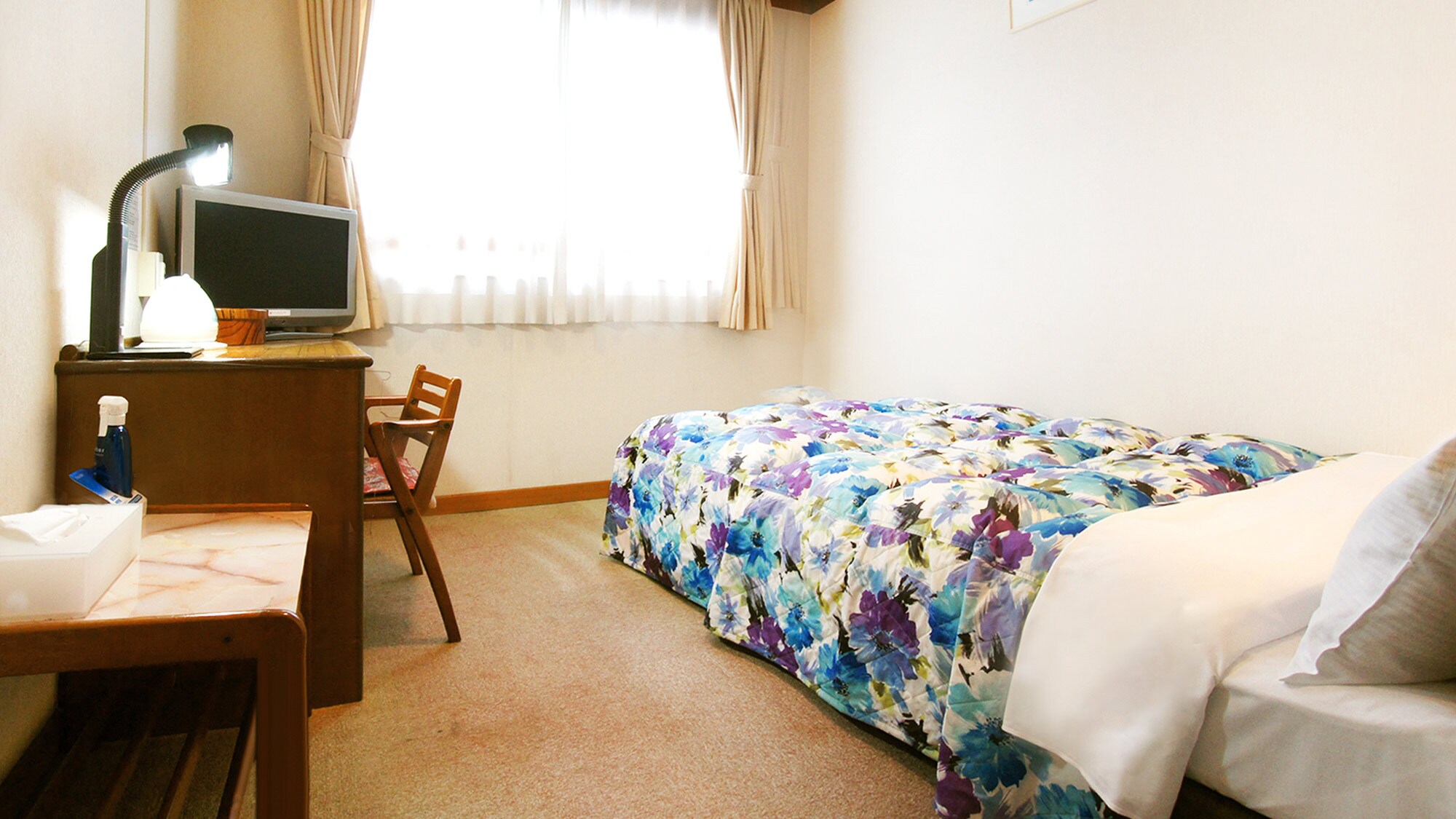 ◆ Single room ◆ Relaxing room convenient for both business and sightseeing ♪ 1 120cm bed