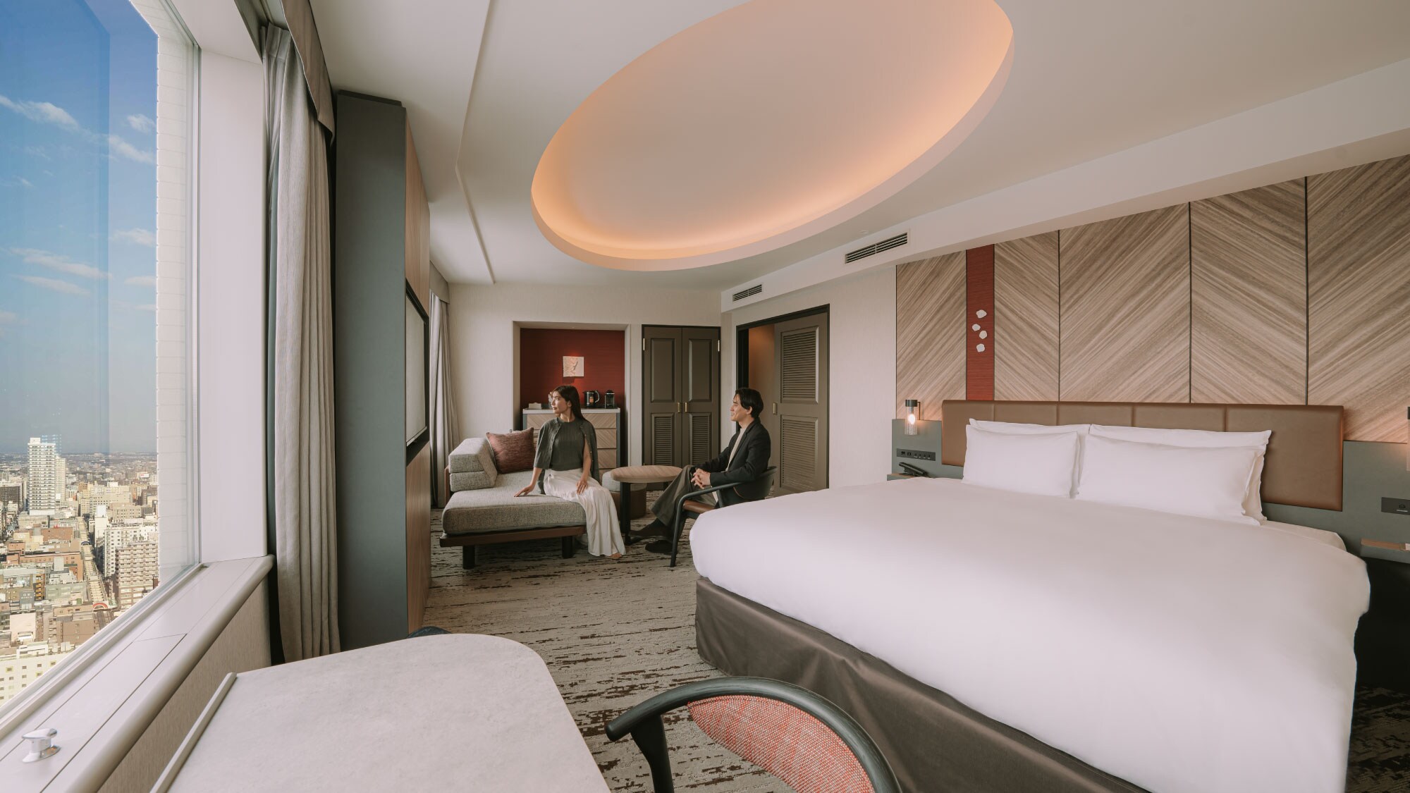[Club Double Room (42m2)] Floors: 22-27th floors (all rooms non-smoking)