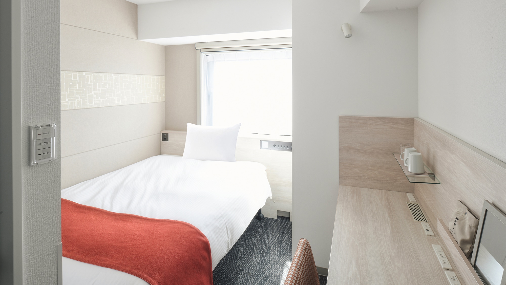 [Comfort Double (Room 12)] 15 square meters, bed width 140 cm, can accommodate up to 2 people