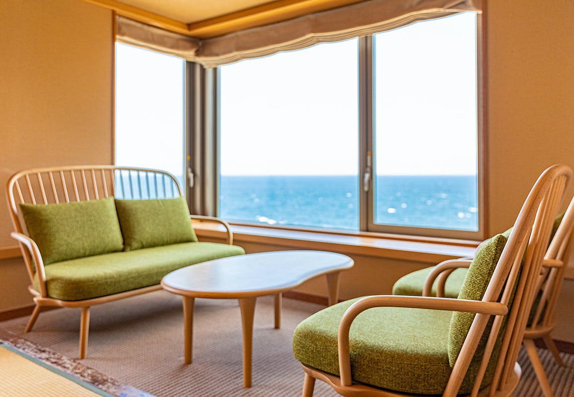 Guest room with open-air bath I type (non-smoking)