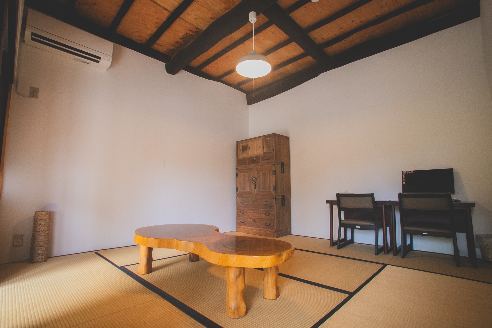 【객실】 모니터의 이용도 가능.