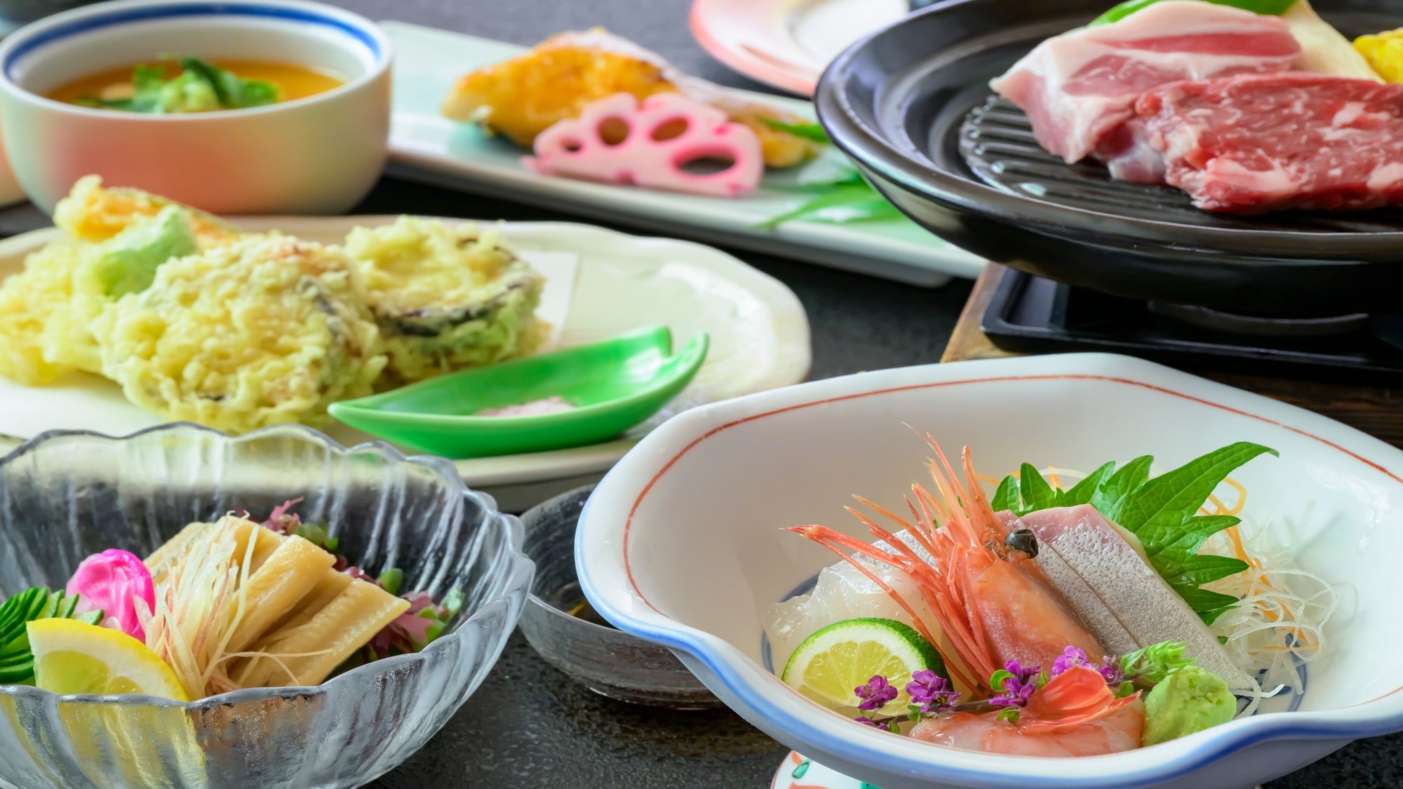Small portion size. Packed with summer flavors. ＜Summer Green＞
