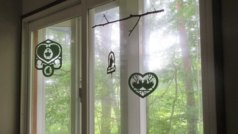 Trees seen from the window