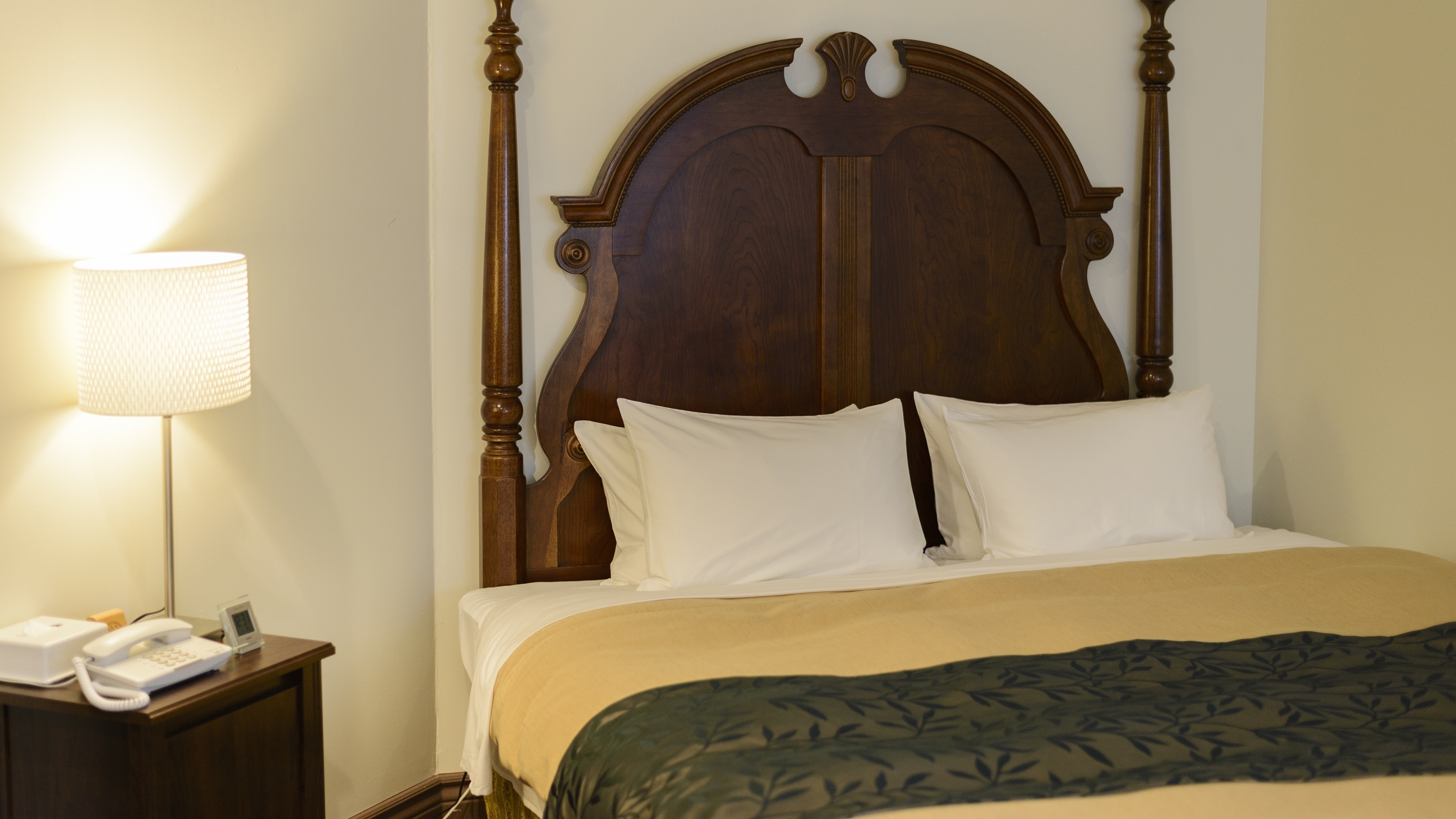 ●Double room●A relaxing time in a king-size bed