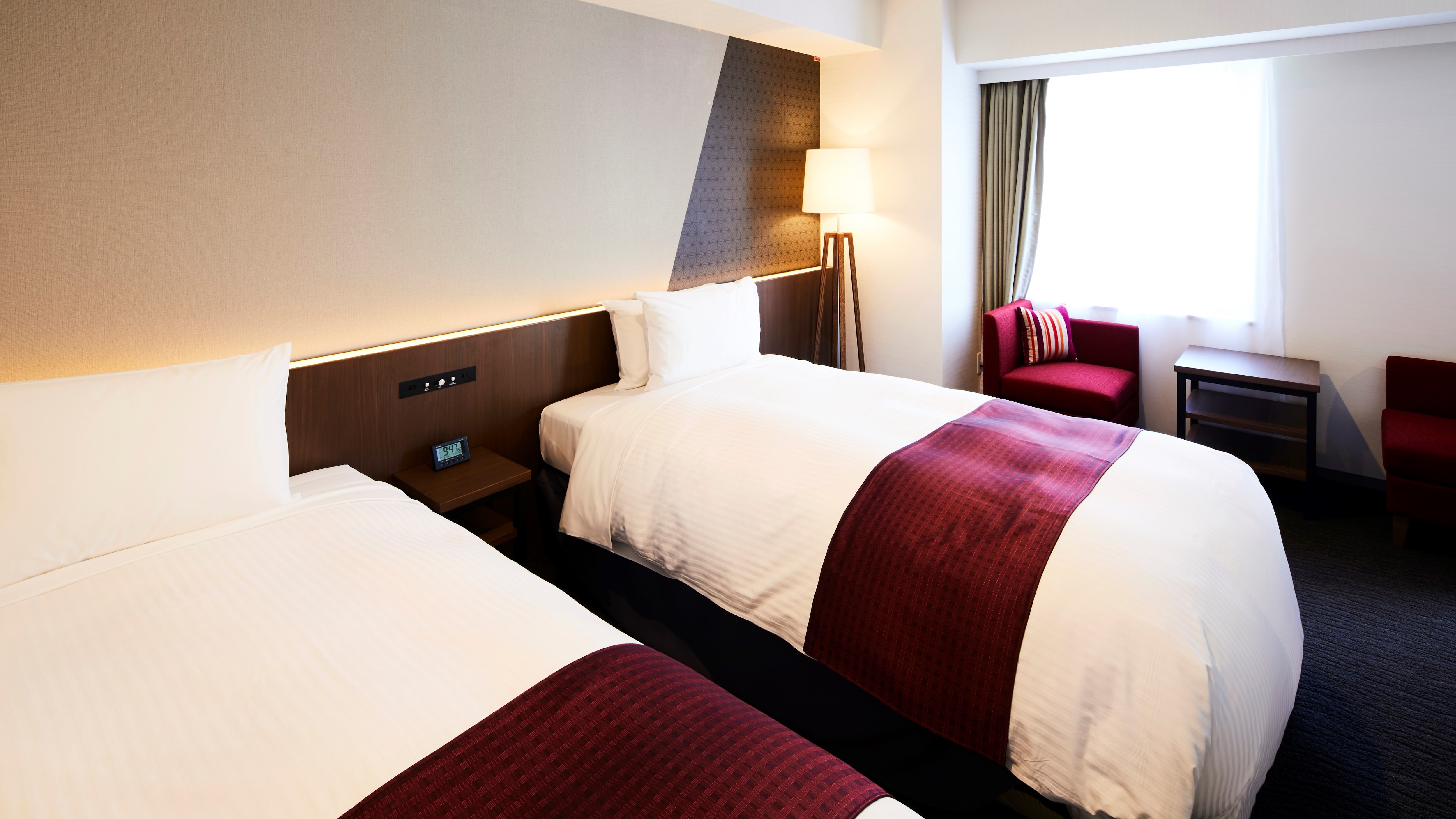 [Intergate Twin] A spacious space of 28㎡. Special hospitality such as tea confectionery and amenities