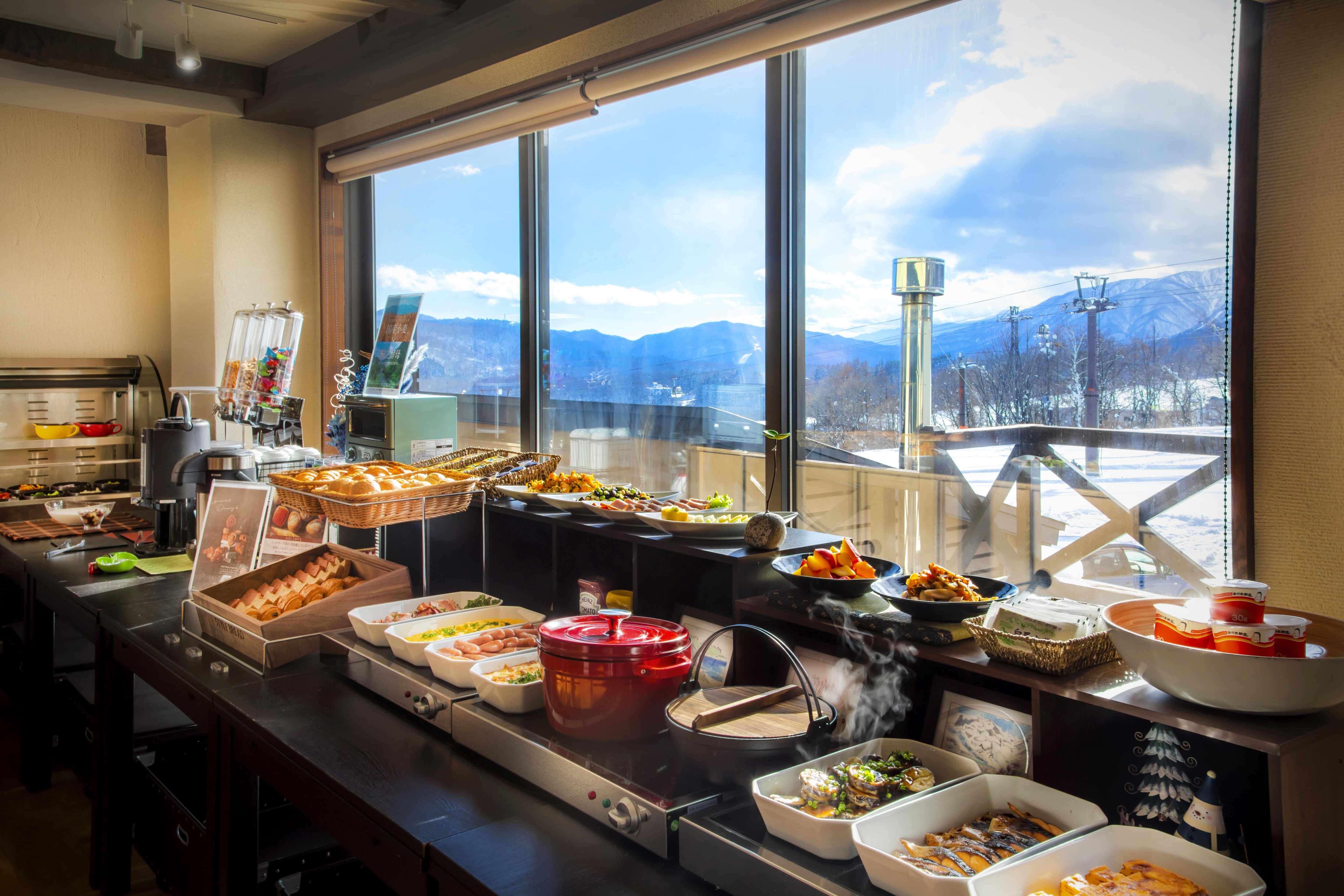 Breakfast buffet