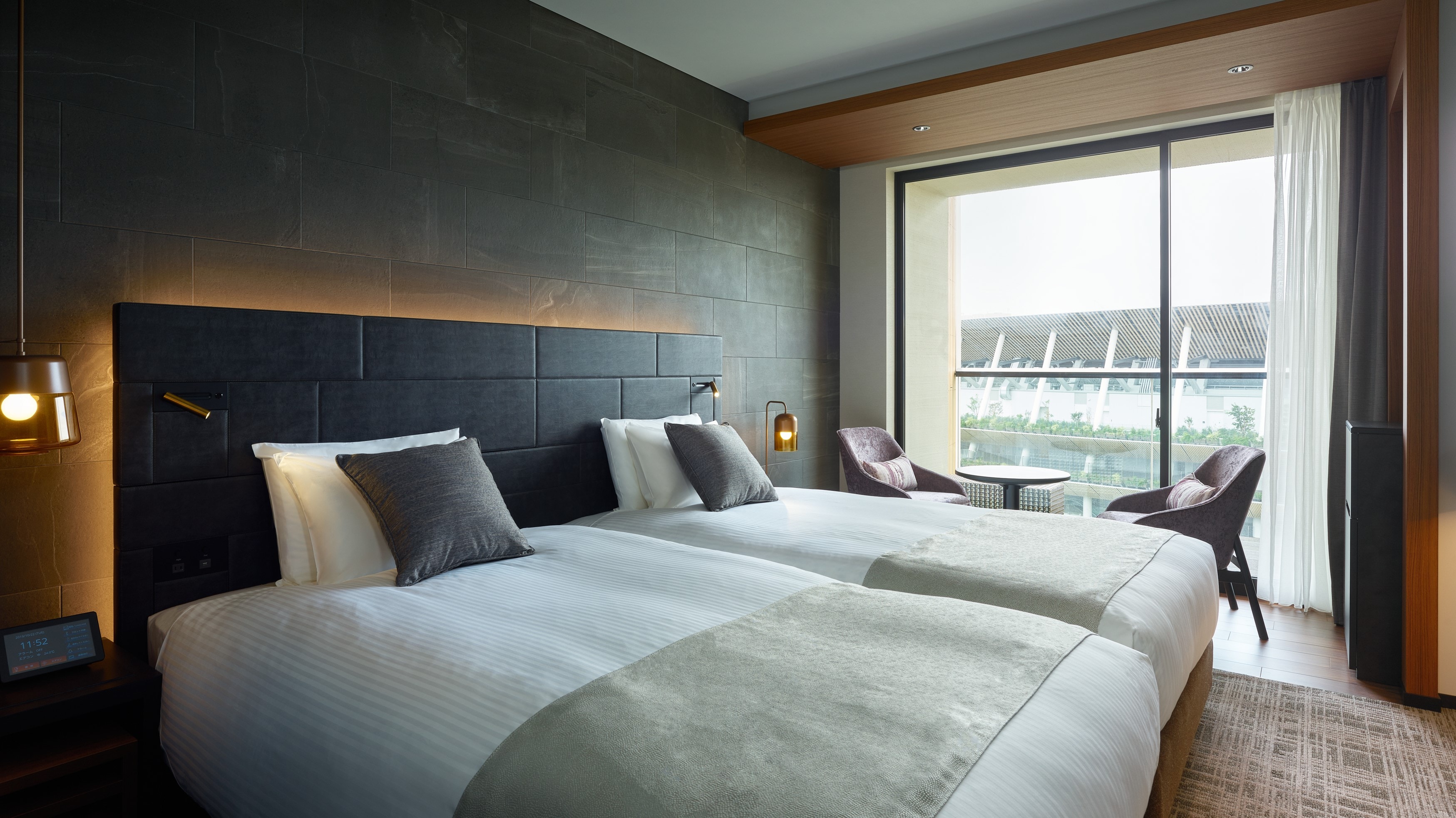 & lt; guest room & gt; moderate twin