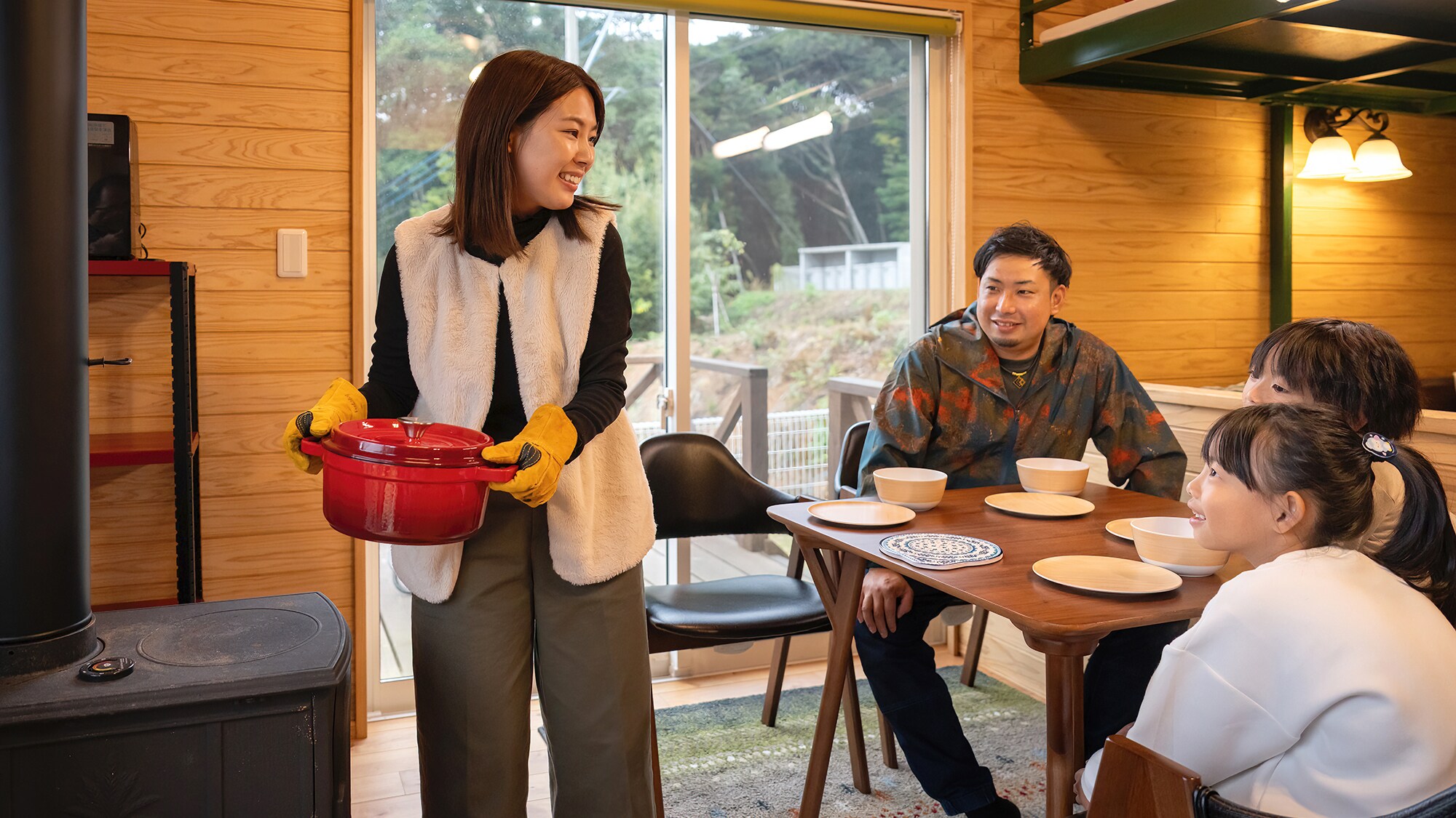 추운 겨울은, 재료 반입이었는지 냄비 요리도♪각각의 스타일로 자유롭게 보내실 수 있습니다.