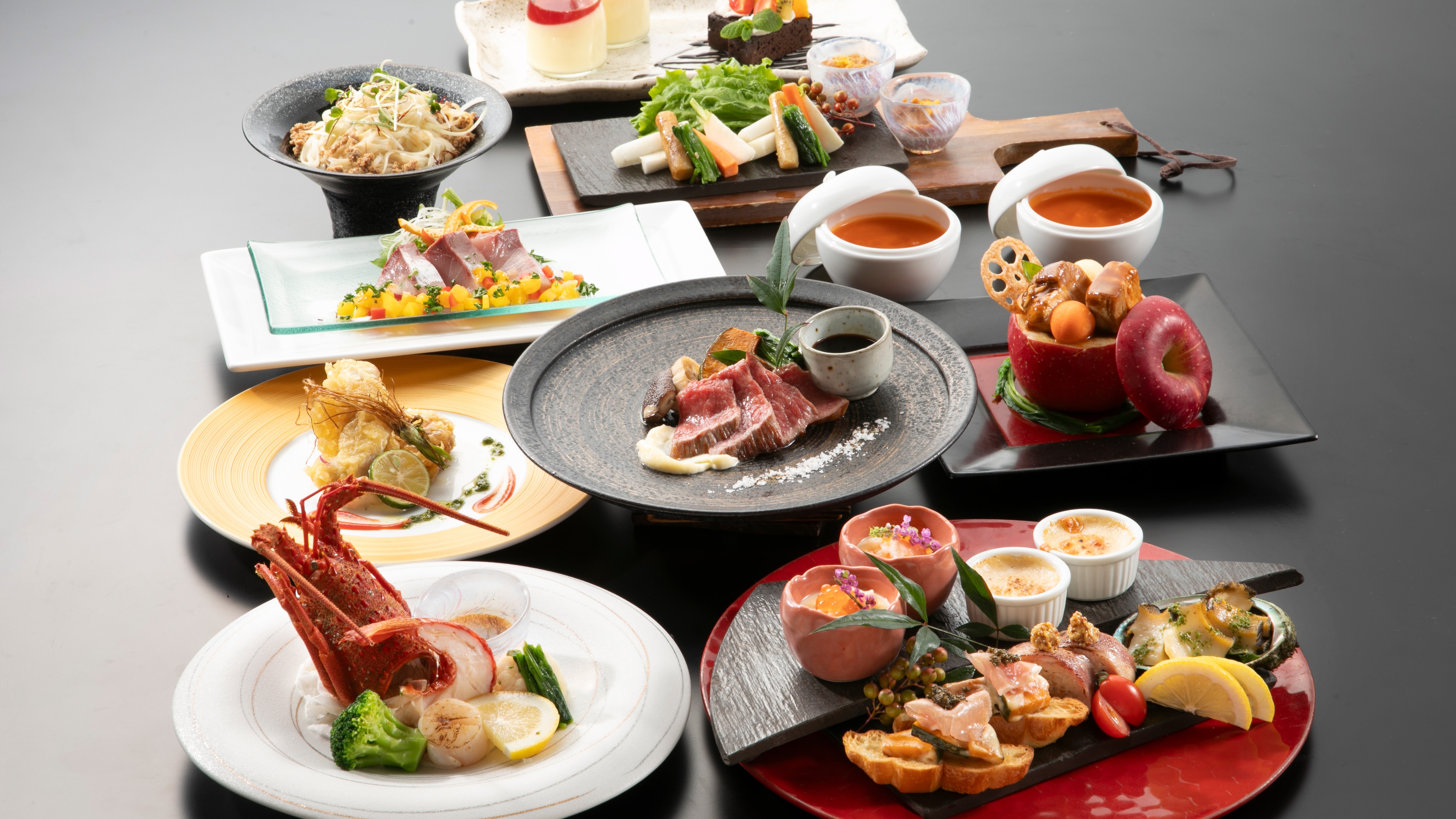 [Winter 2024 December to February] Special Western Kaiseki Course *Photo shows portion for 2 people