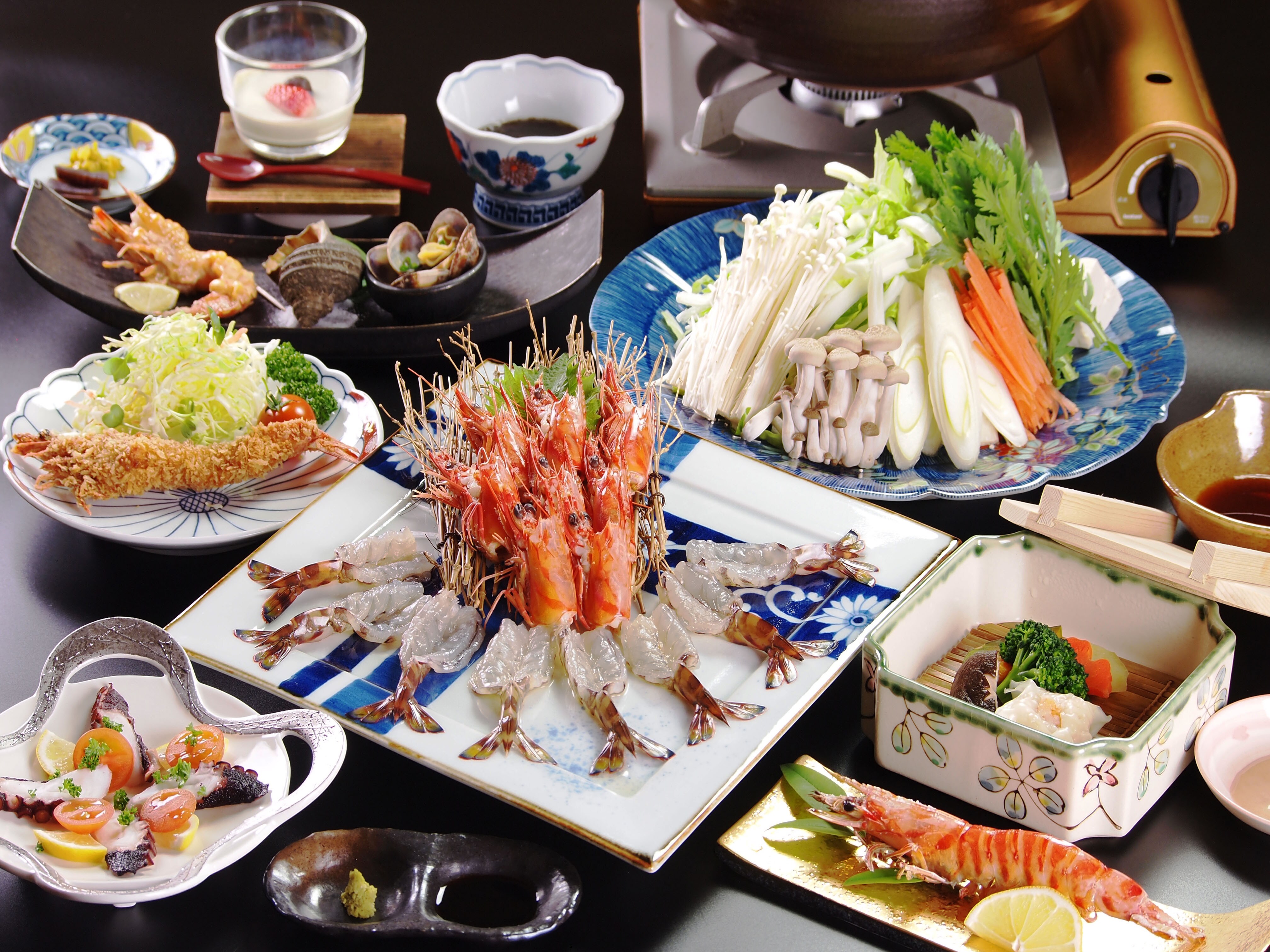 Prawn shabu-shabu plan