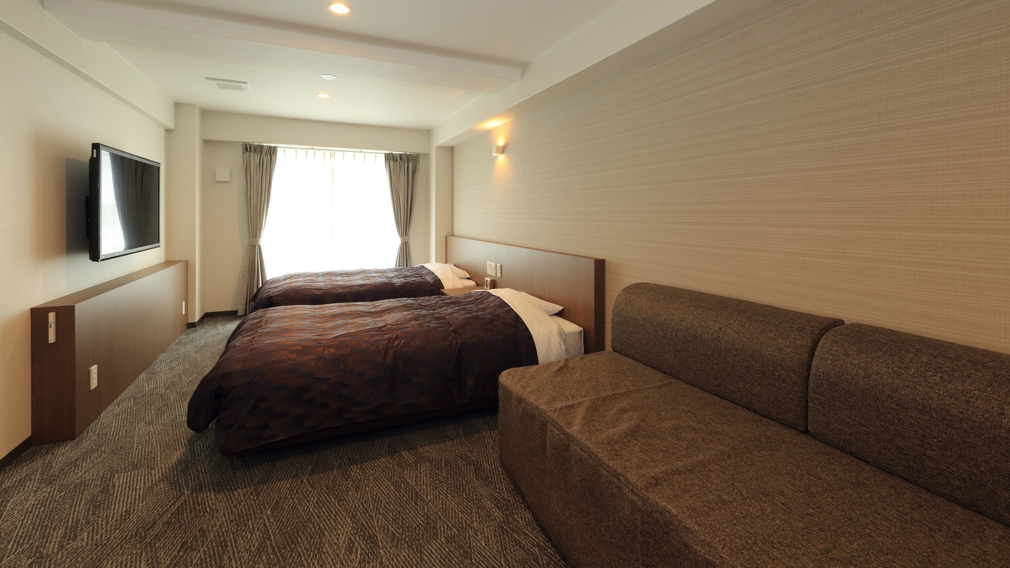 Bangunan baru≫ Premier Twin Bettei: Simmons semi-double bed (120cm & times; 200cm) & times; 2 unit