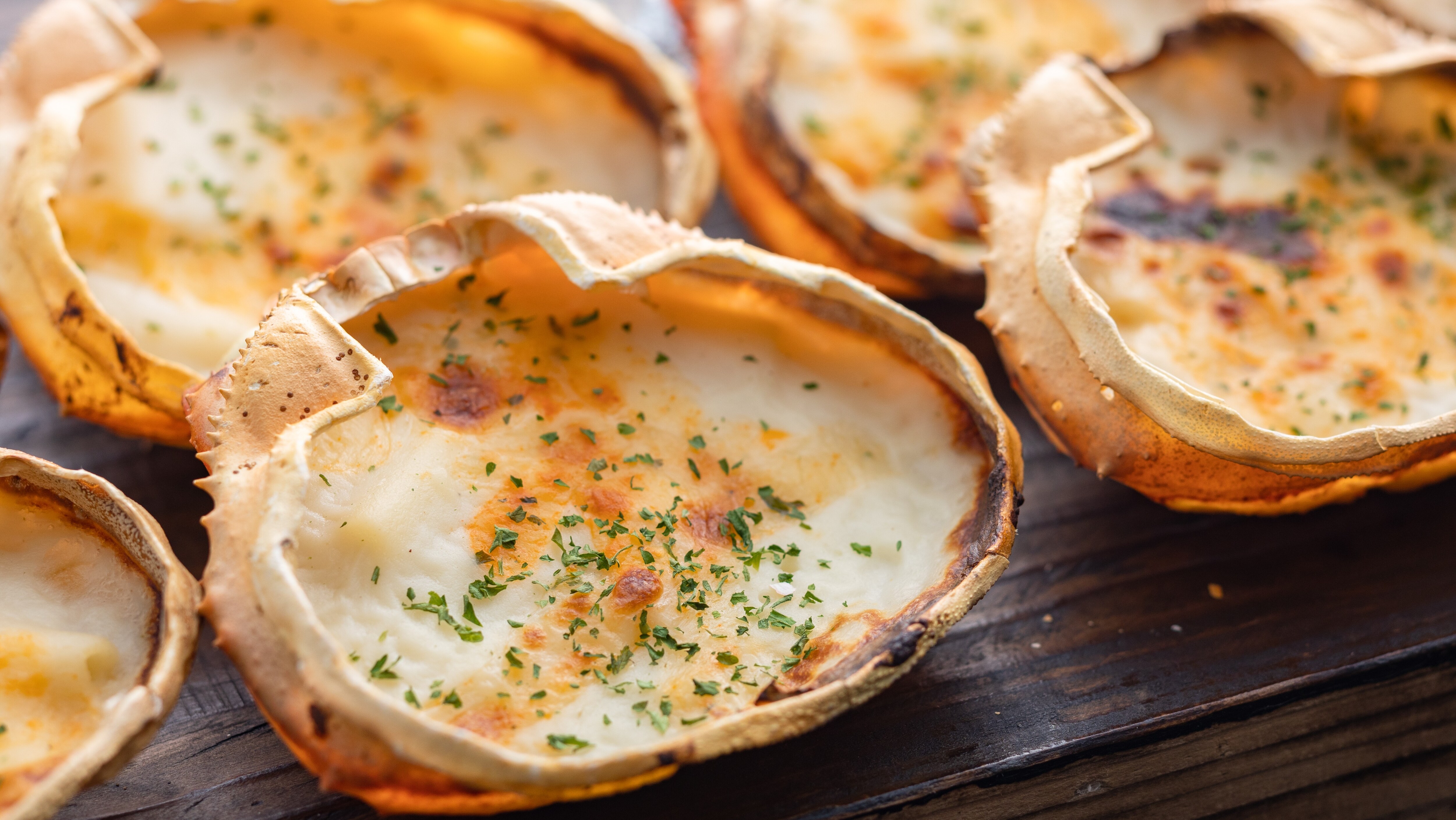 <Winter> Crab shell gratin