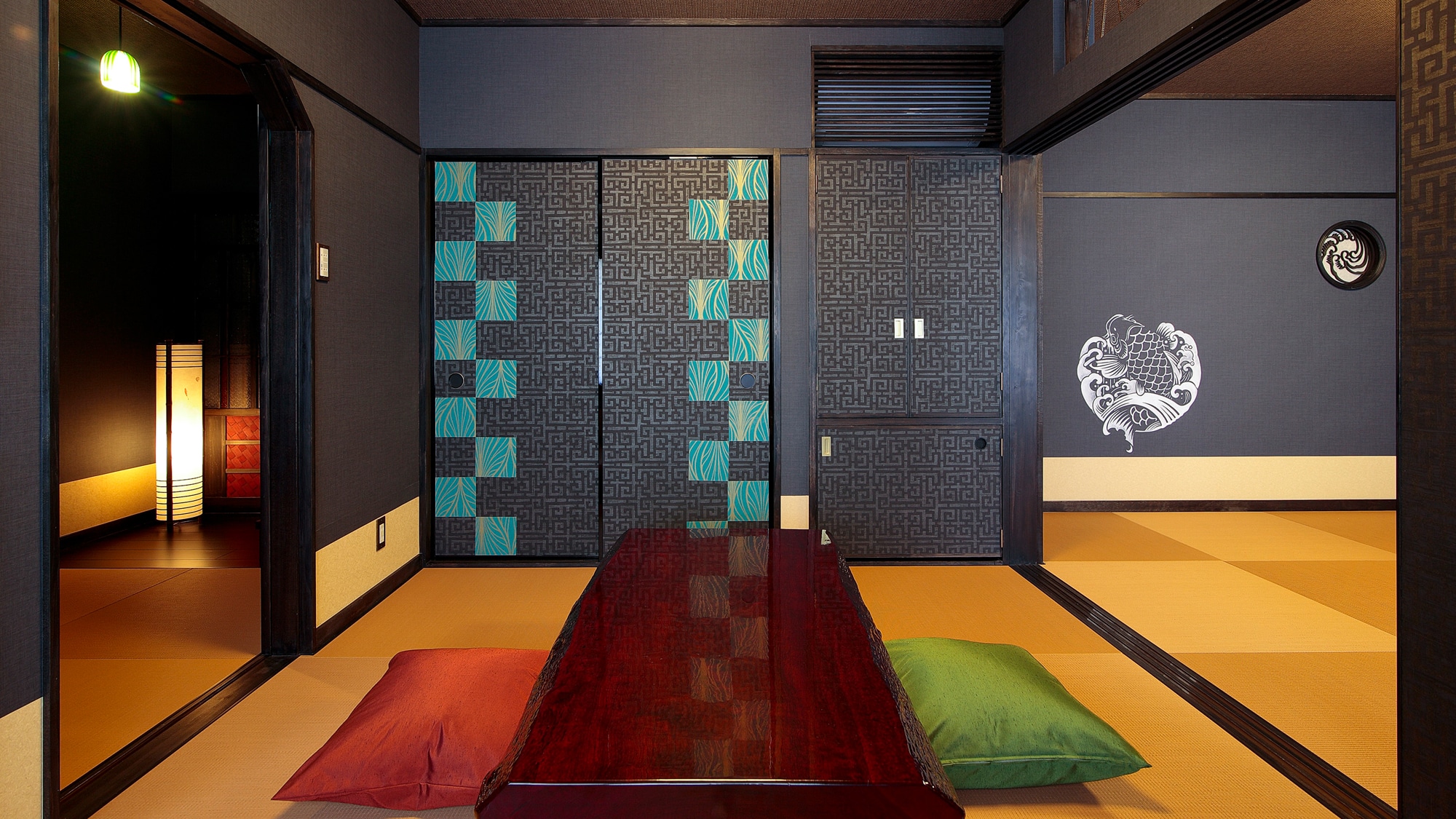 An example of a special room: Indigo Room