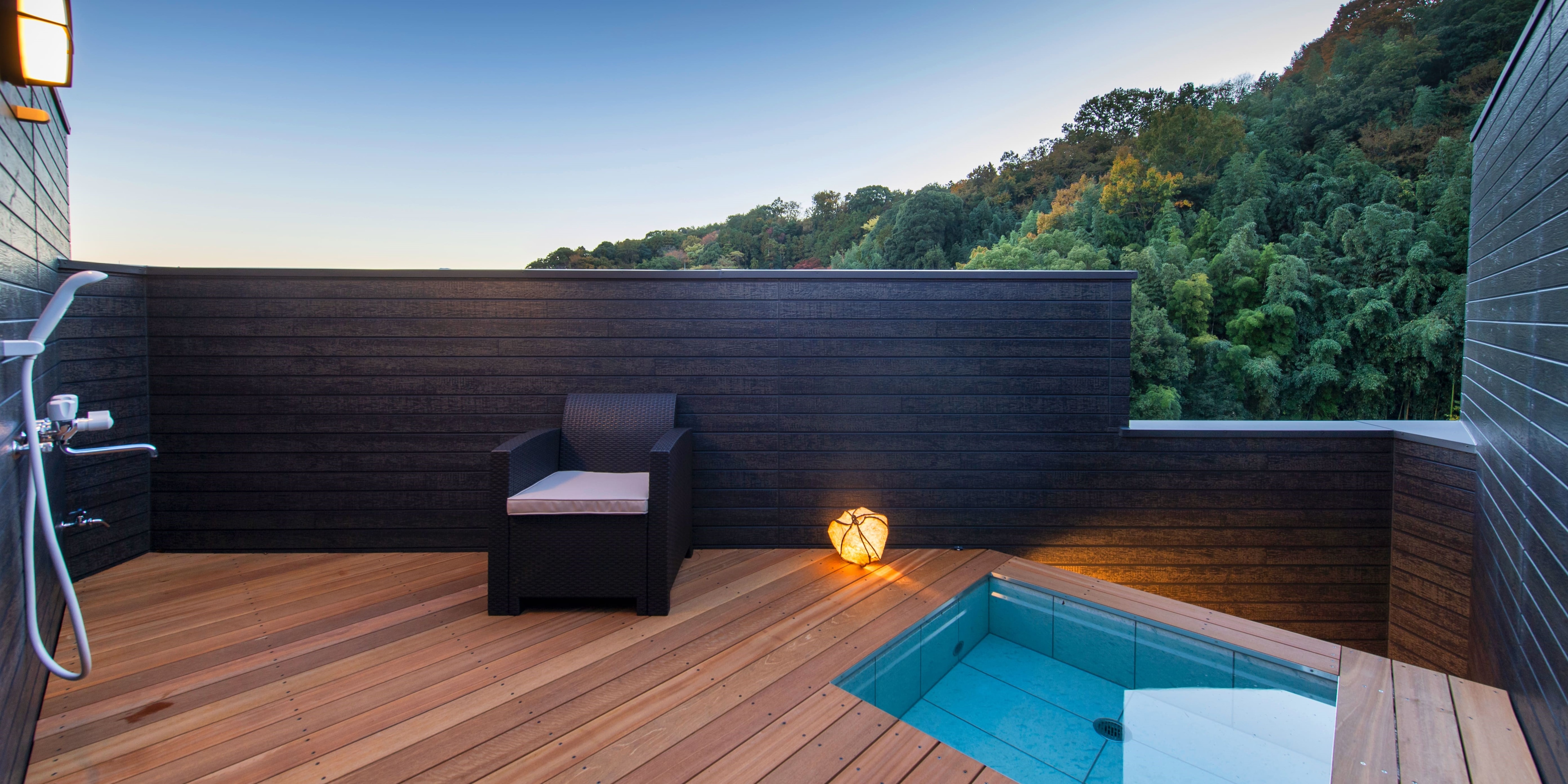Private open-air bath with a view -Day- (Hot spring)