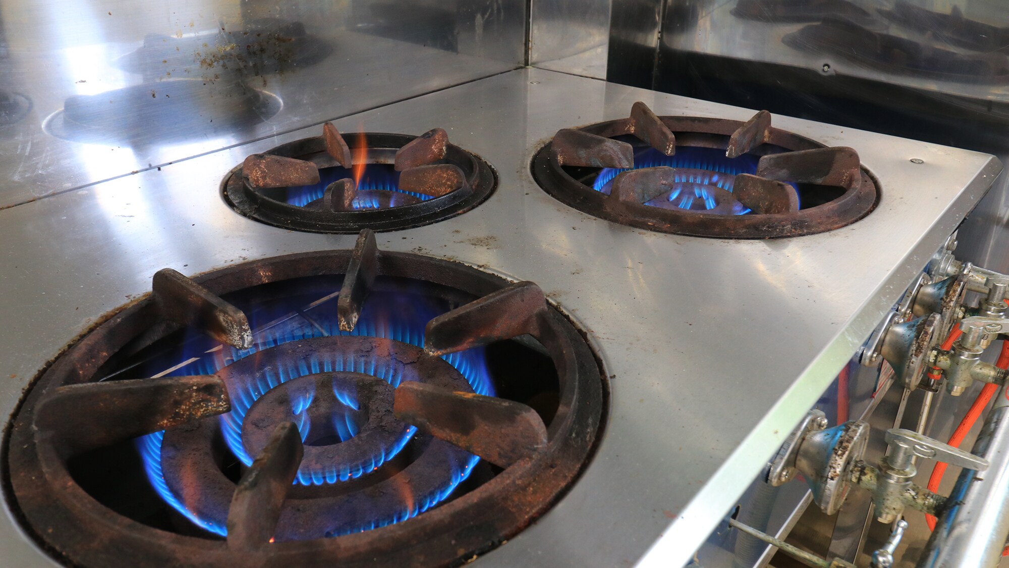 [Self-catering building] Serious gas stove*