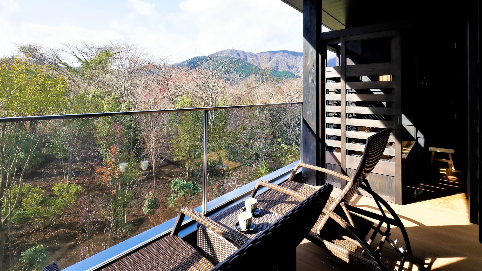 [Open-air bath + indoor bath] Shikisai Suite Room "Usu"