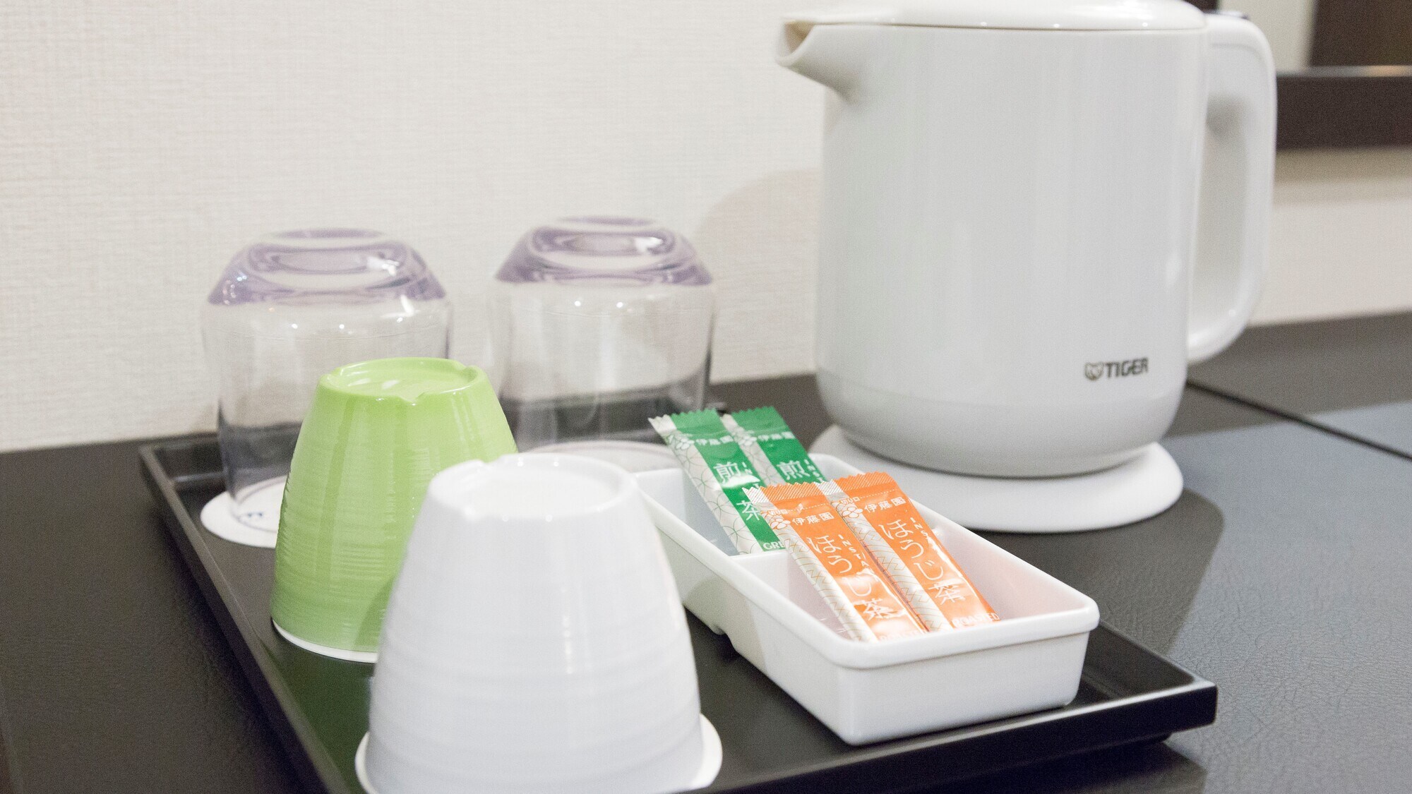 [客房設施] 茶具、電熱水壺