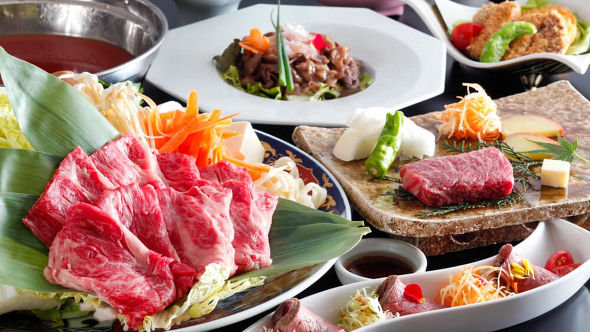 *Dinner example: Awaji beef kaiseki course