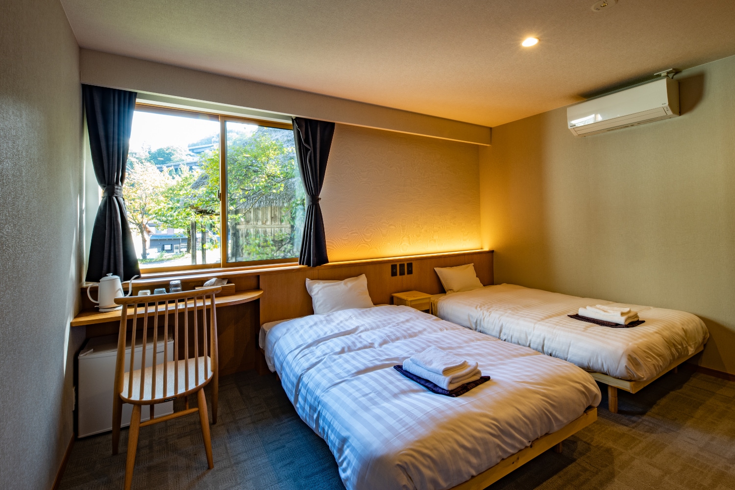 标准双床间