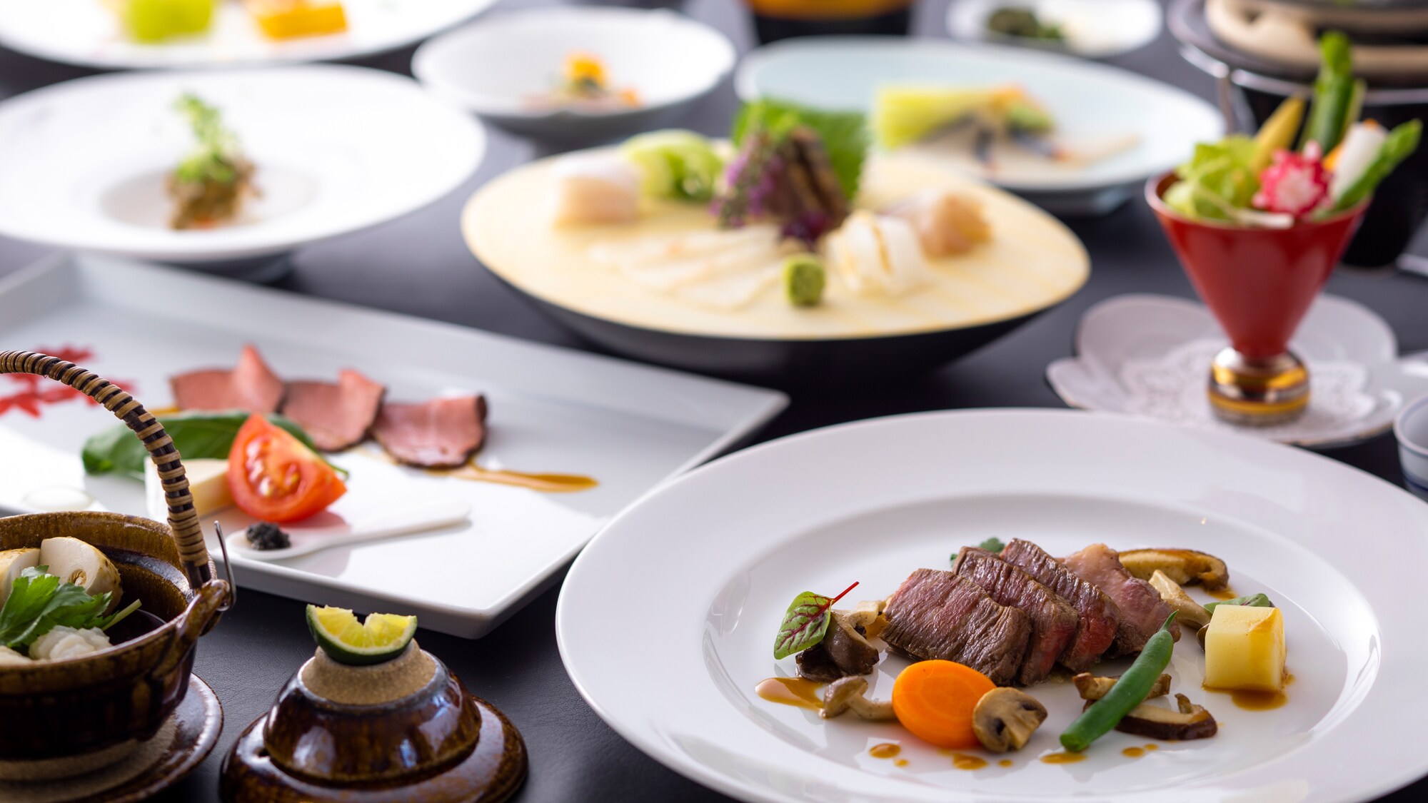[Bếp trưởng "Sakura"] Bữa tối Kaiseki tinh tế (Hình ảnh)