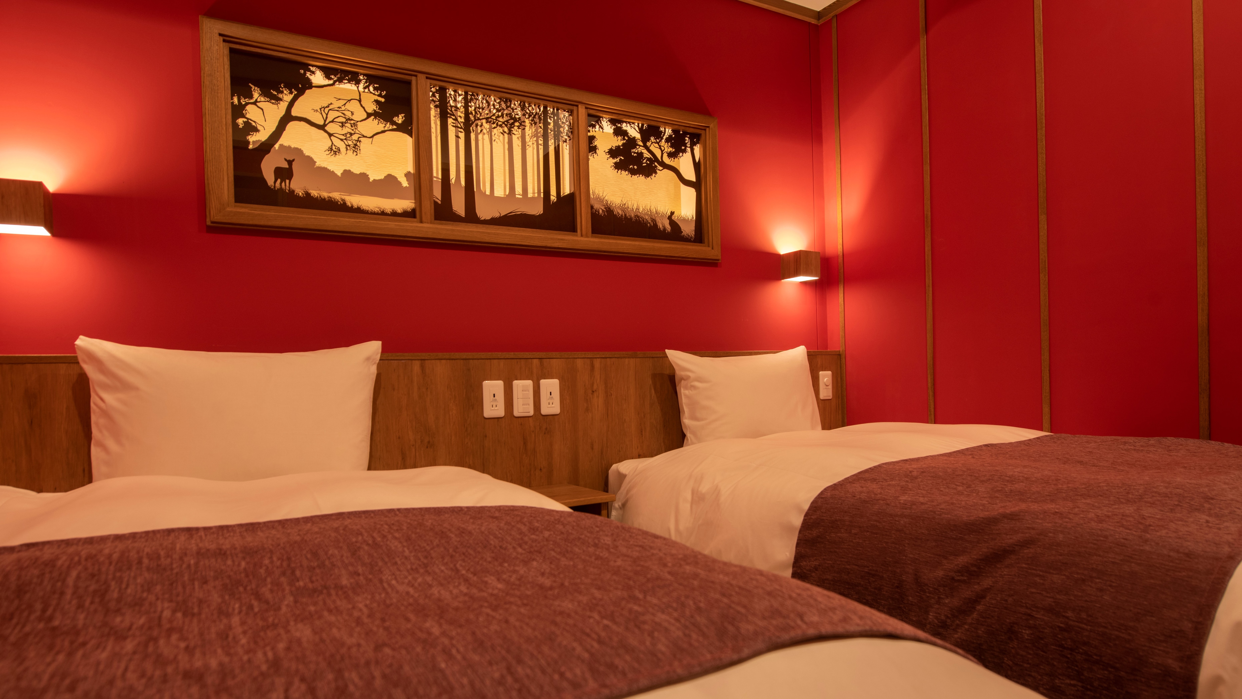 [Guest room / Little Red Riding Hood] Deluxe Twin (example)