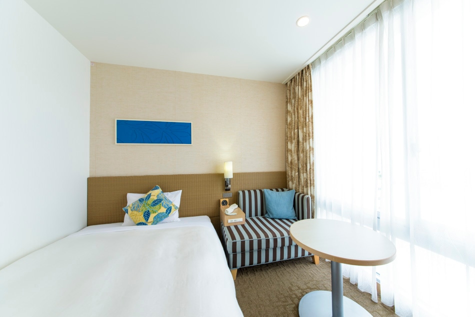Single room 13.4㎡ (bed width 140cm)