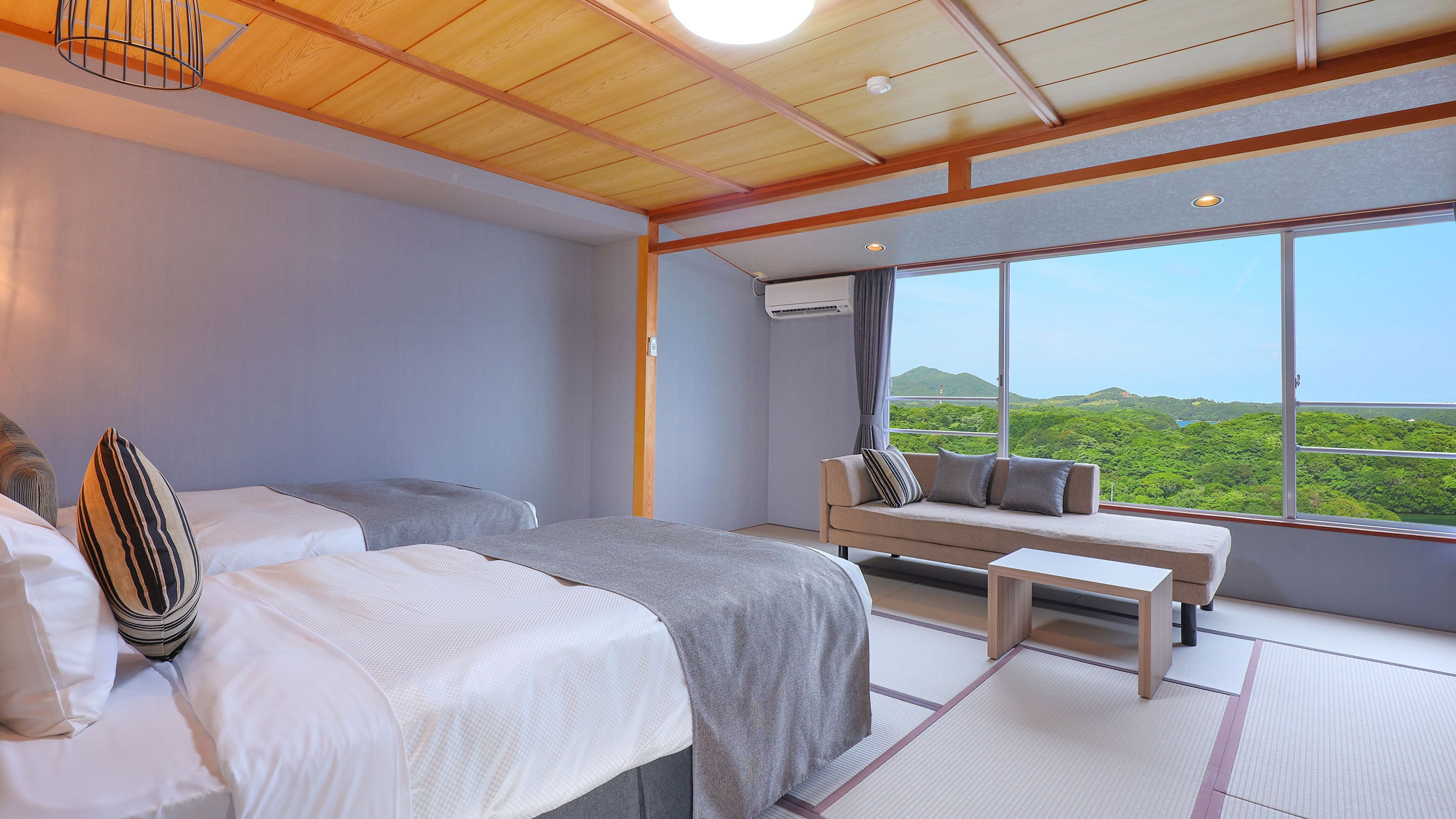 [Không hút thuốc] Giường kiểu Nhật Superior, 10 chiếu tatami, bồn tắm trong nhà (phía biển) *Hình ảnh