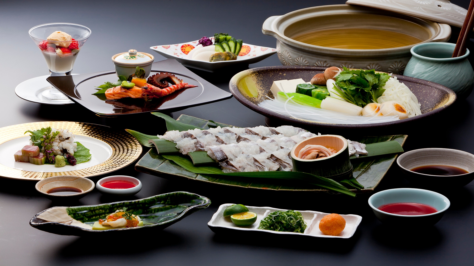 家養野生康吉鰻懷石料理 2000x1125