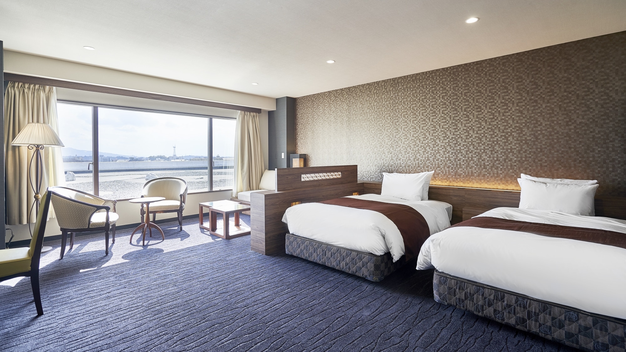 奢華豪華雙床間