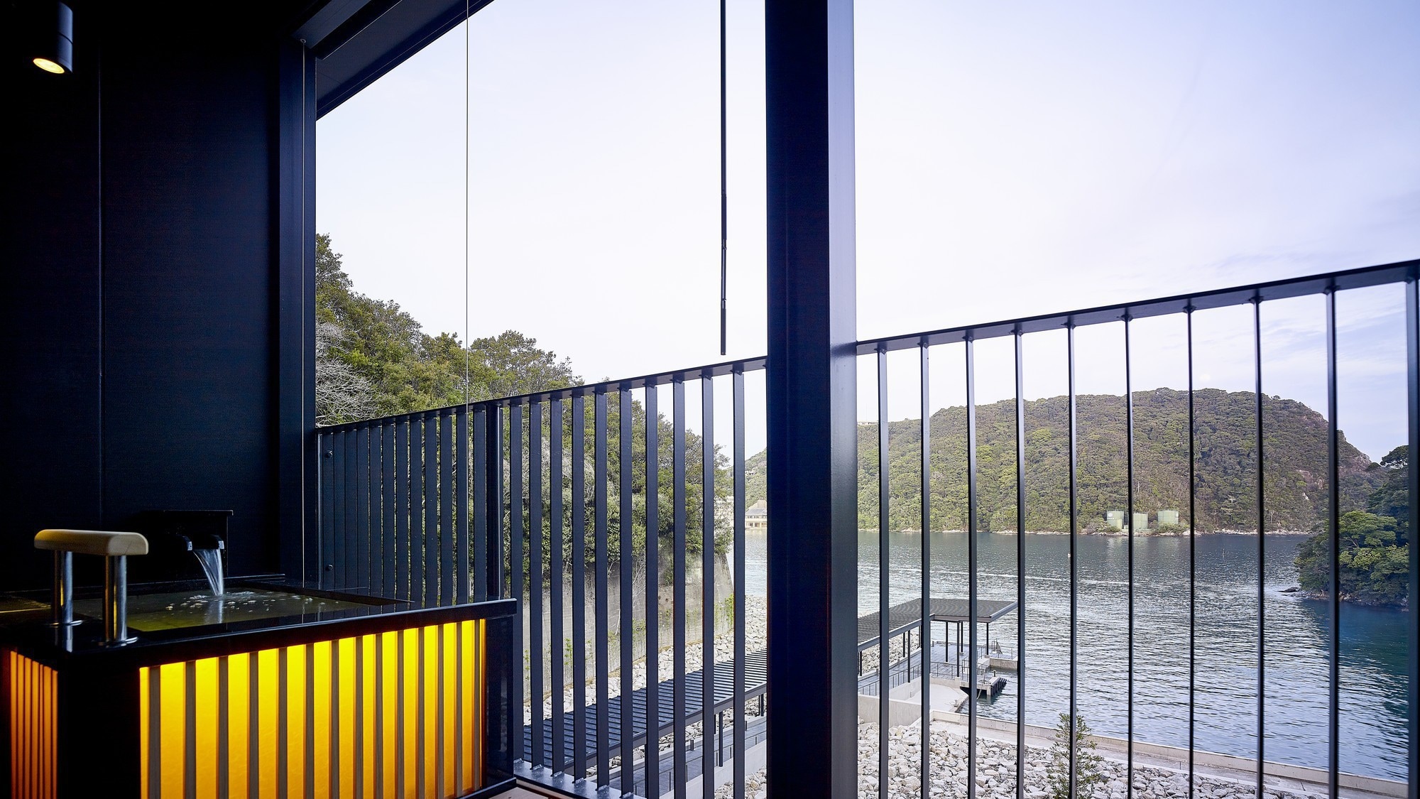 "Nagi no Sho" with an open-air bath in all guest rooms * The open-air bath in guest rooms is not a hot spring