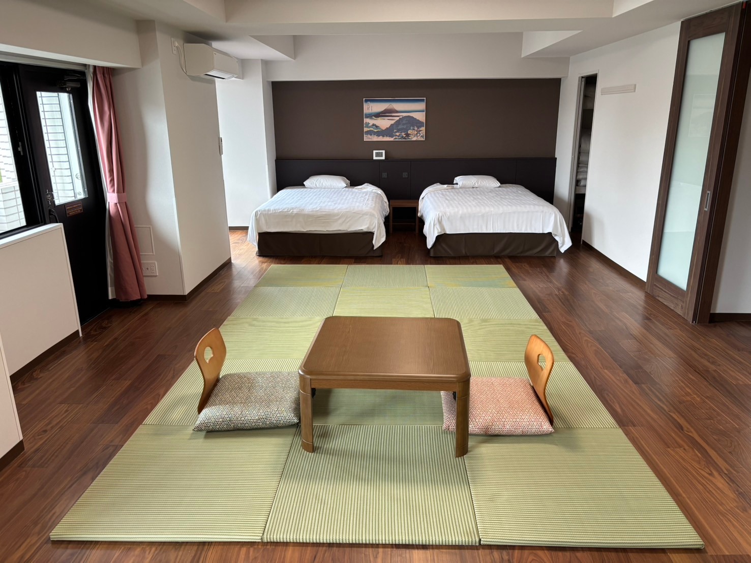 [客房] B型/2张双人床和2张日式床垫